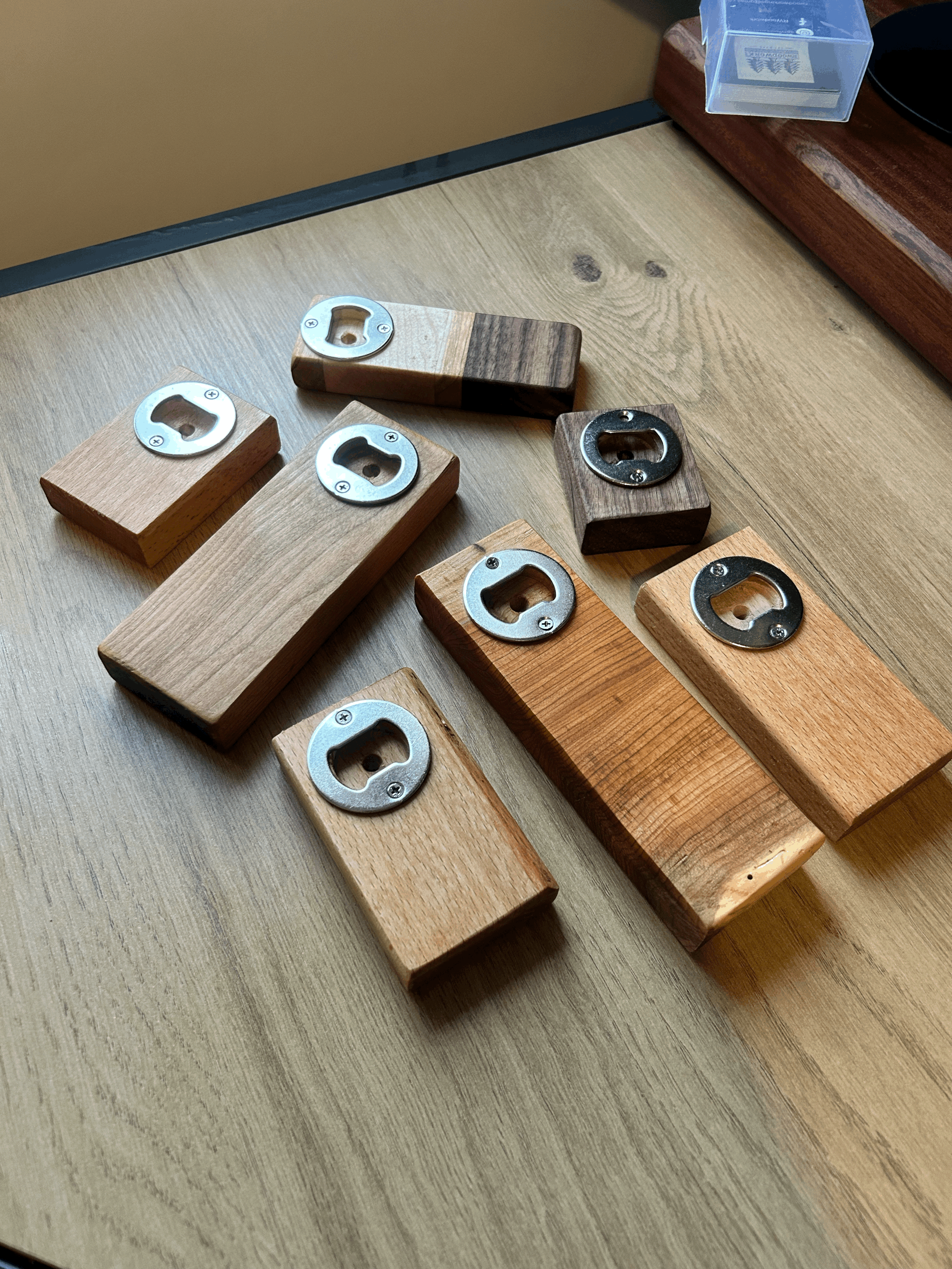 Handcrafted Wooden Bottle Opener