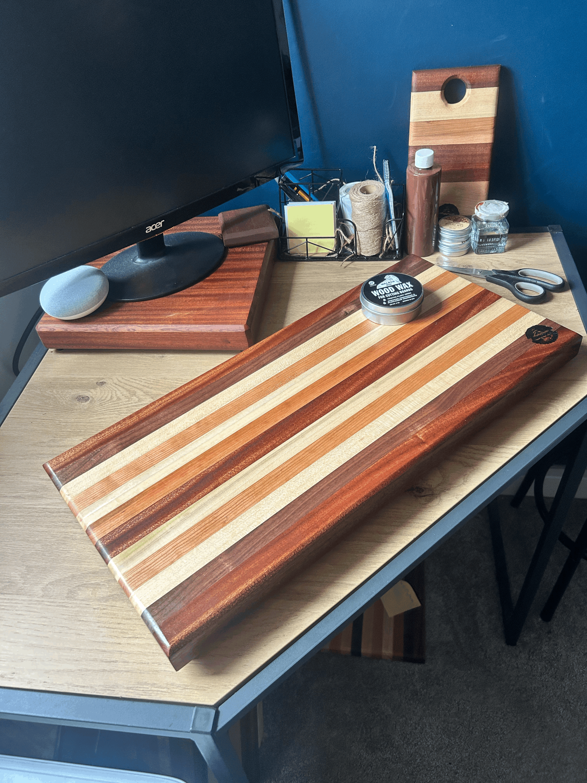 Multi Wood Chopping Board - Large - (60cm x 27cm)