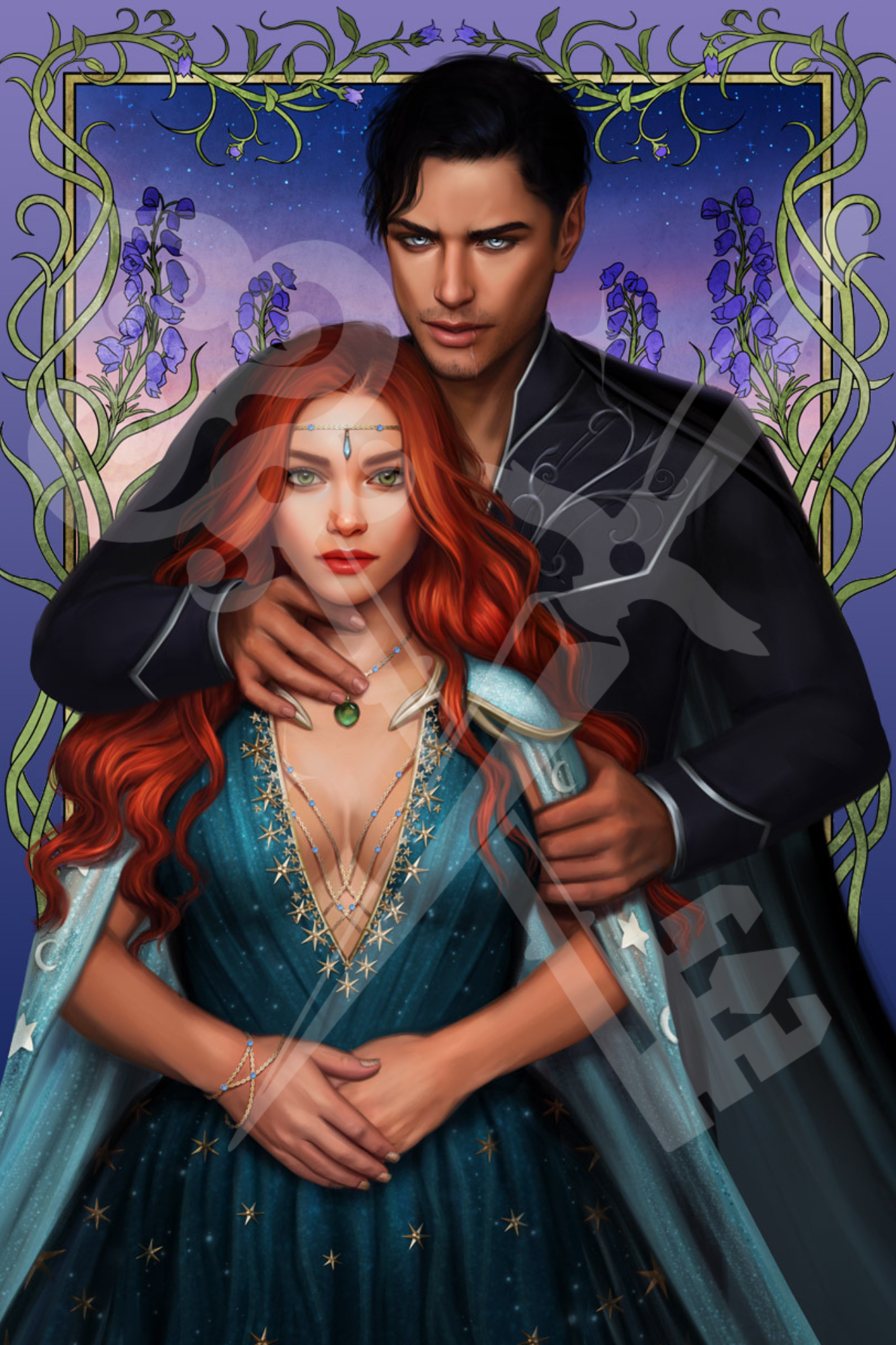 Aconite by @nataliebernardart