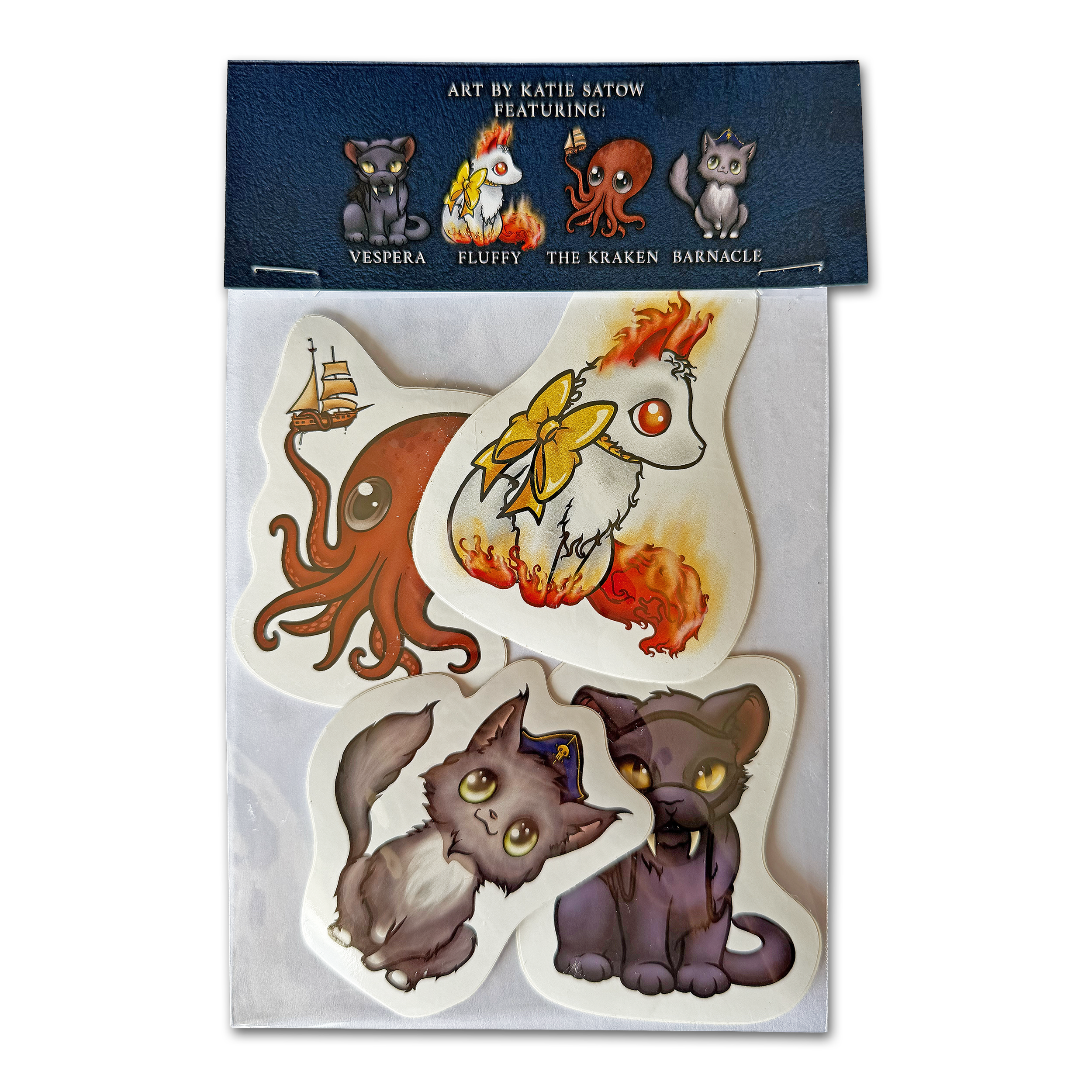 Chibi Frens of the Sabreverse Sticker Pack