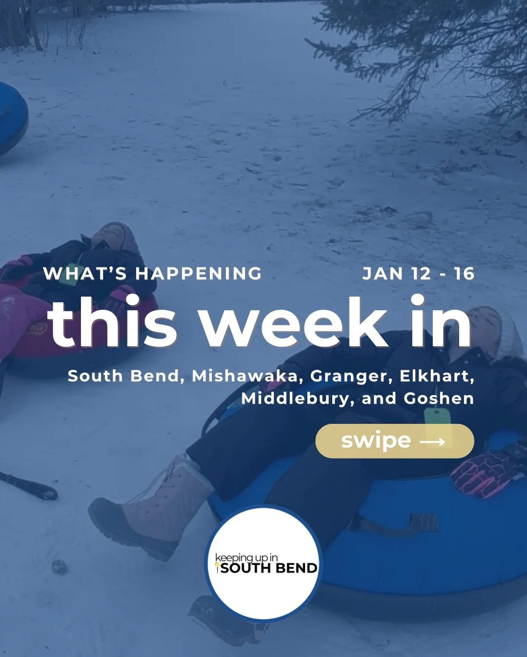 Another Monday is here! ➡️ Swipe through to see if there is anything you want to put on the calendar! 

If you live in South Bend, Mishawaka, Granger, Middlebury, Goshen or Elkhart this list is for you. 

This is part of my newsletter that goes out e