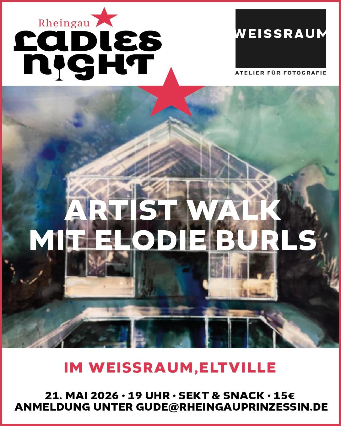 Artist Walk mit Elodie Burls