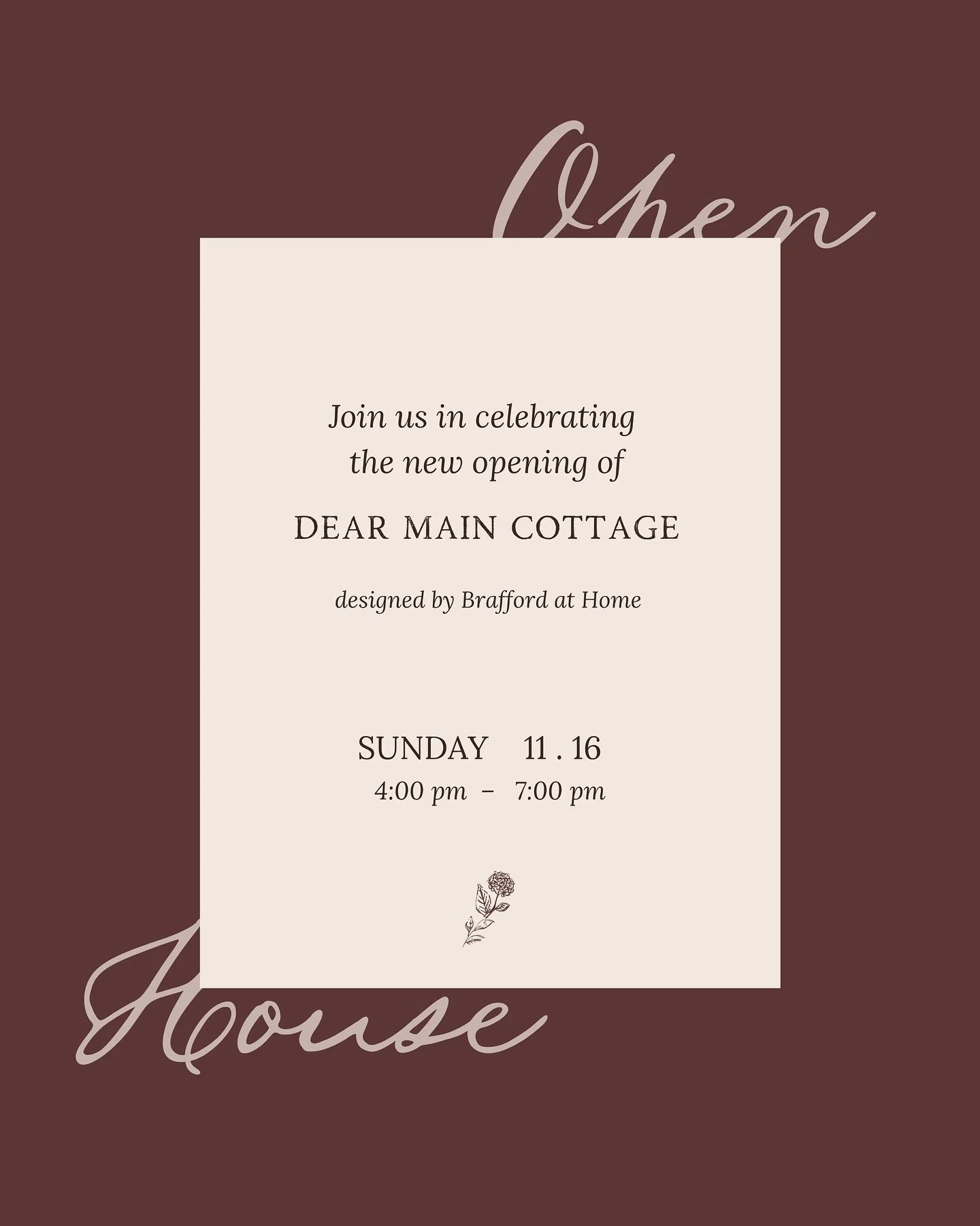 Only ONE WEEK away from opening the doors of this incredible cottage in the heart of Cincinnati. Our first official client project is complete, and we&rsquo;d love to celebrate this open house with you!
📍Sunday, 11.16 from 4-7pm 
  Message to RSVP &