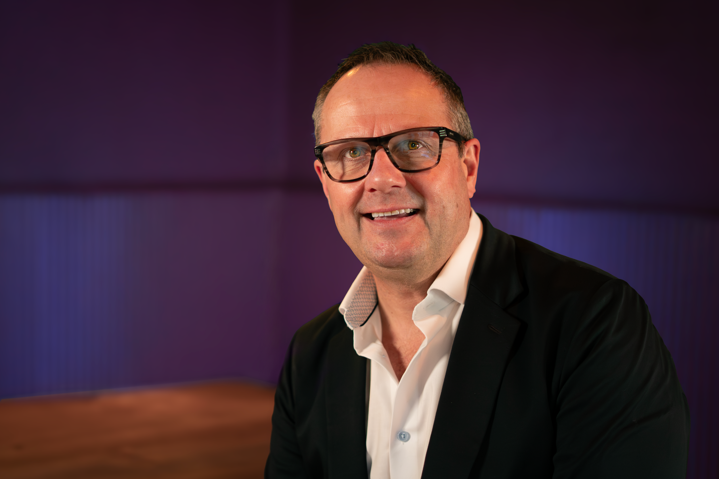 Portrait of Director, Stuart Payne