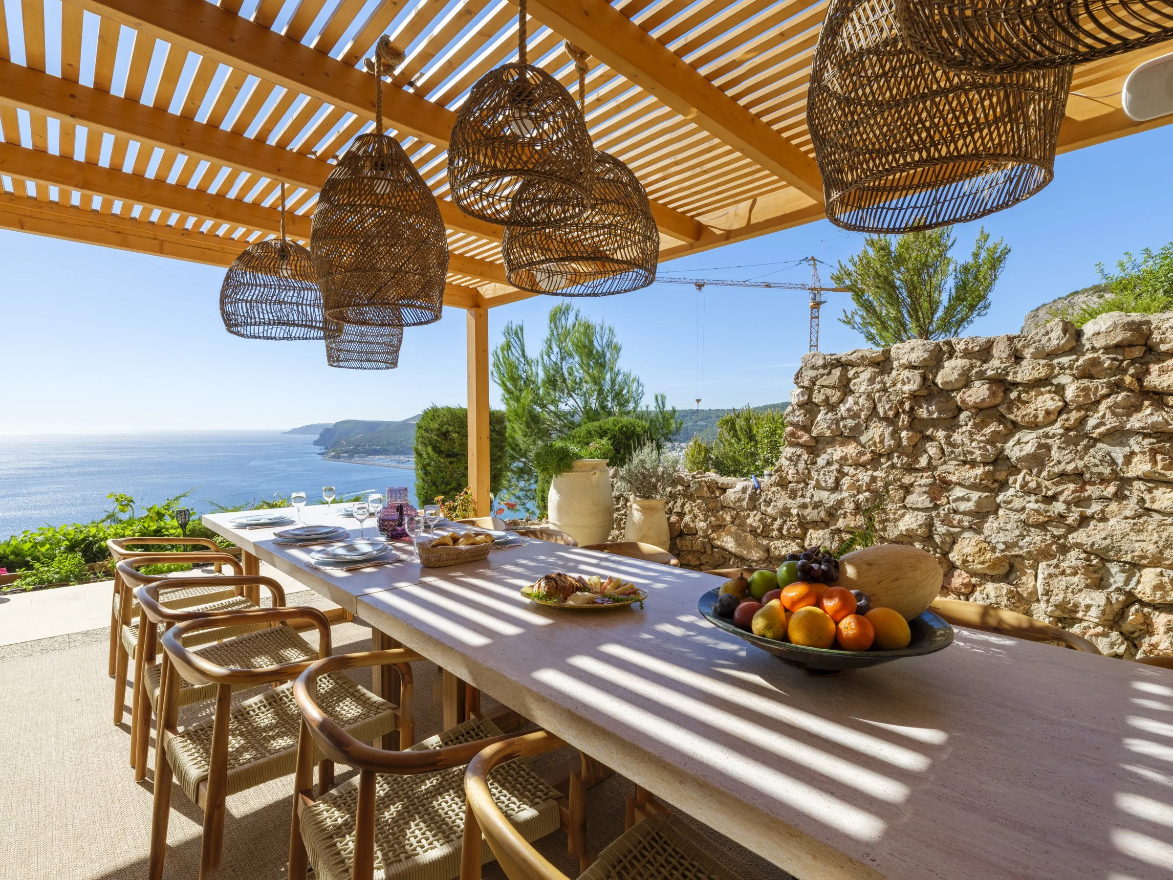 Outdoors Dinning Area