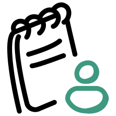 Scenic view of a lake surrounded by rolling green hills and mountainous terrain in the distance under a cloudy sky.