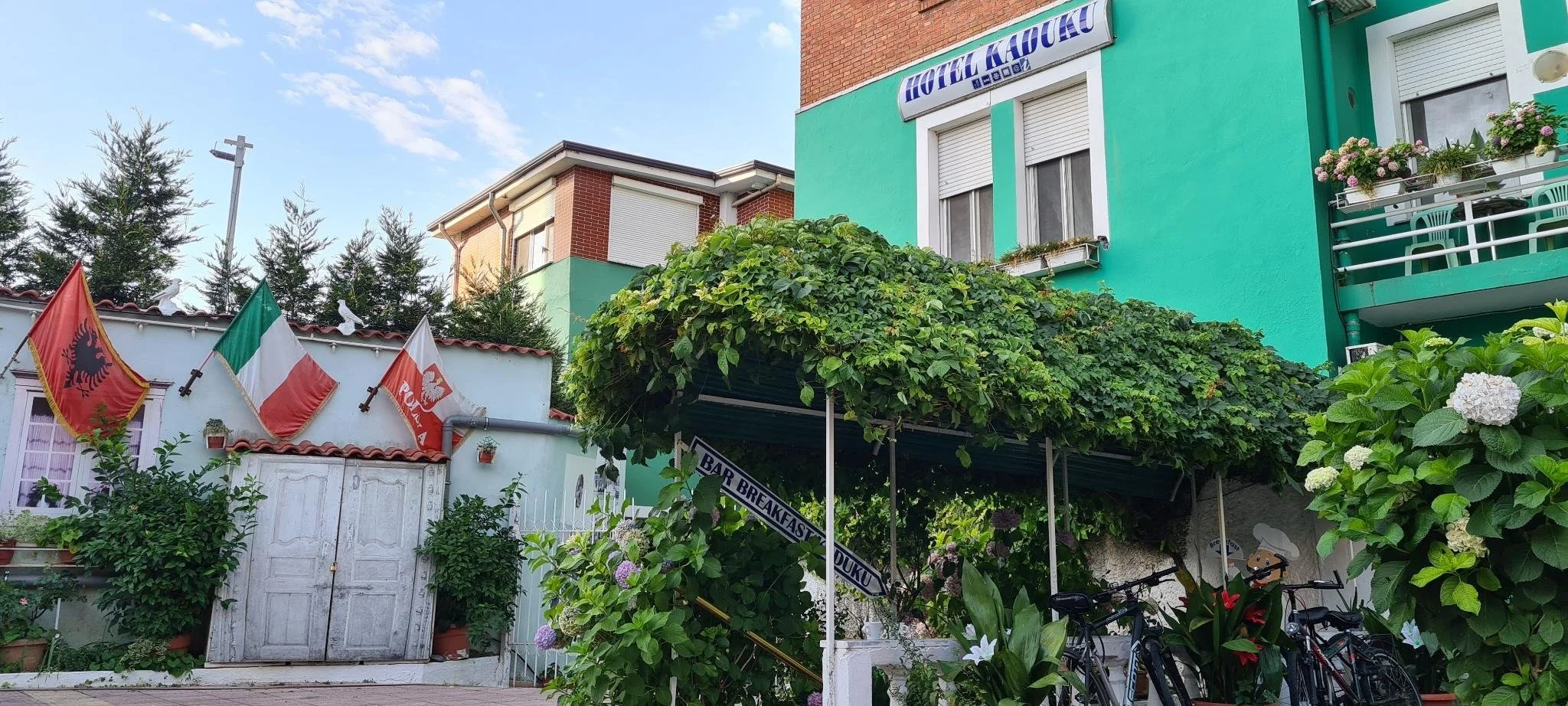 Hotel Kaduku. Familiere Unterkunft in Shkodra. Mit Klimaanlage. Sehr zu empfehlen.