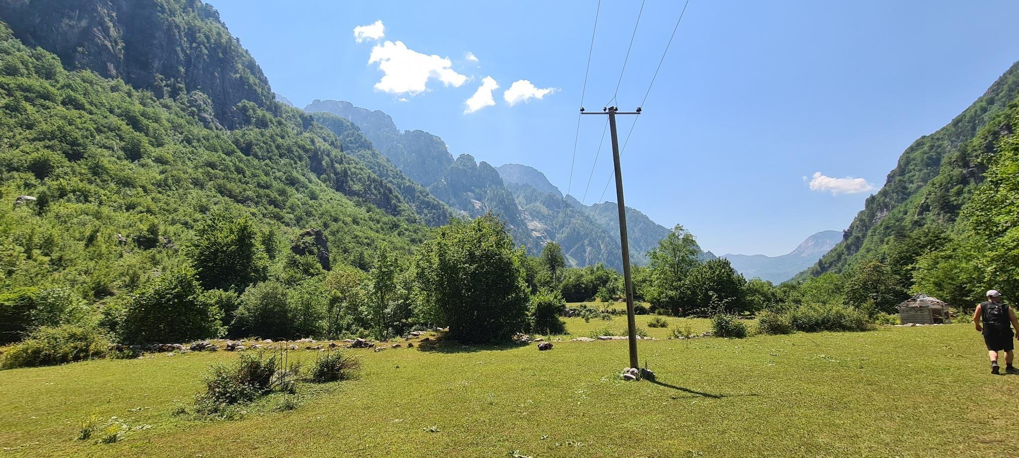 Kaum Wegweiser. Verlaufen. Als Tourist ist man auch im Sommer hier (fast) noch allein ....
