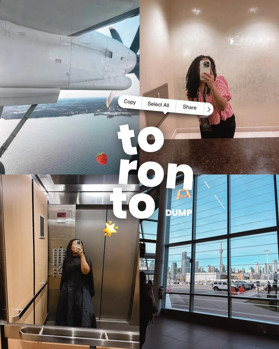 Two weekends in the six ✈️✨

Flew for my first ever conference (wow how grownup), and I managed to sneak in a Blue Jays game while I was there ⚾️

Then back two weeks later for our annual Arts Trip! Medieval Times with no joke, I would like to be a f