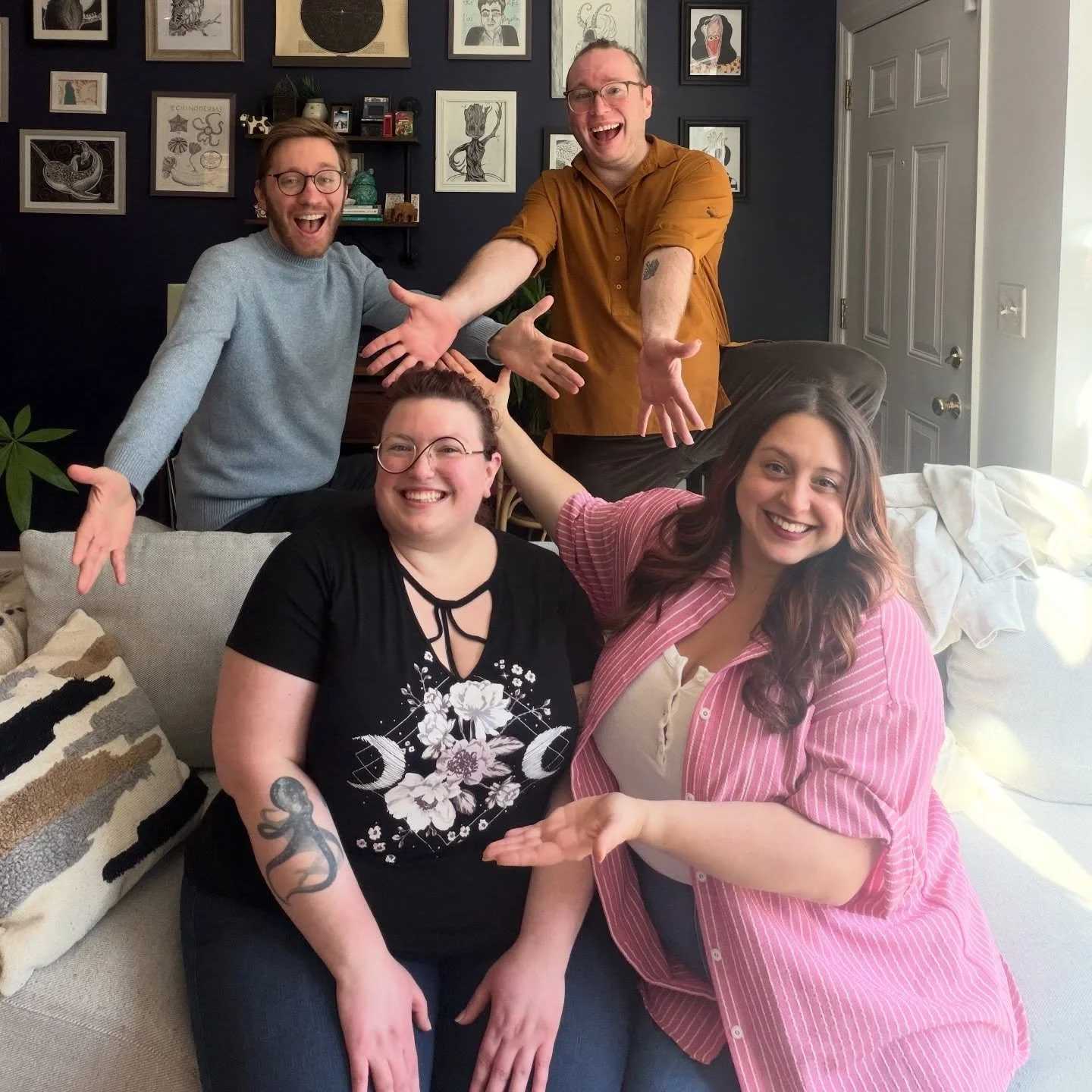 We are thrilled to be singing at the Boston Sings A Cappella Festival Pro Show in just a few weeks with a special guest: the talented @cmtramack will be singing tenor! 

A bit about Christina: They are a 5th generation barbershopper and international