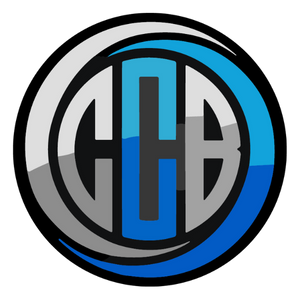 A stylized logo featuring the letters 'CH' inside a circular shape with black, gray, white, and blue colors.