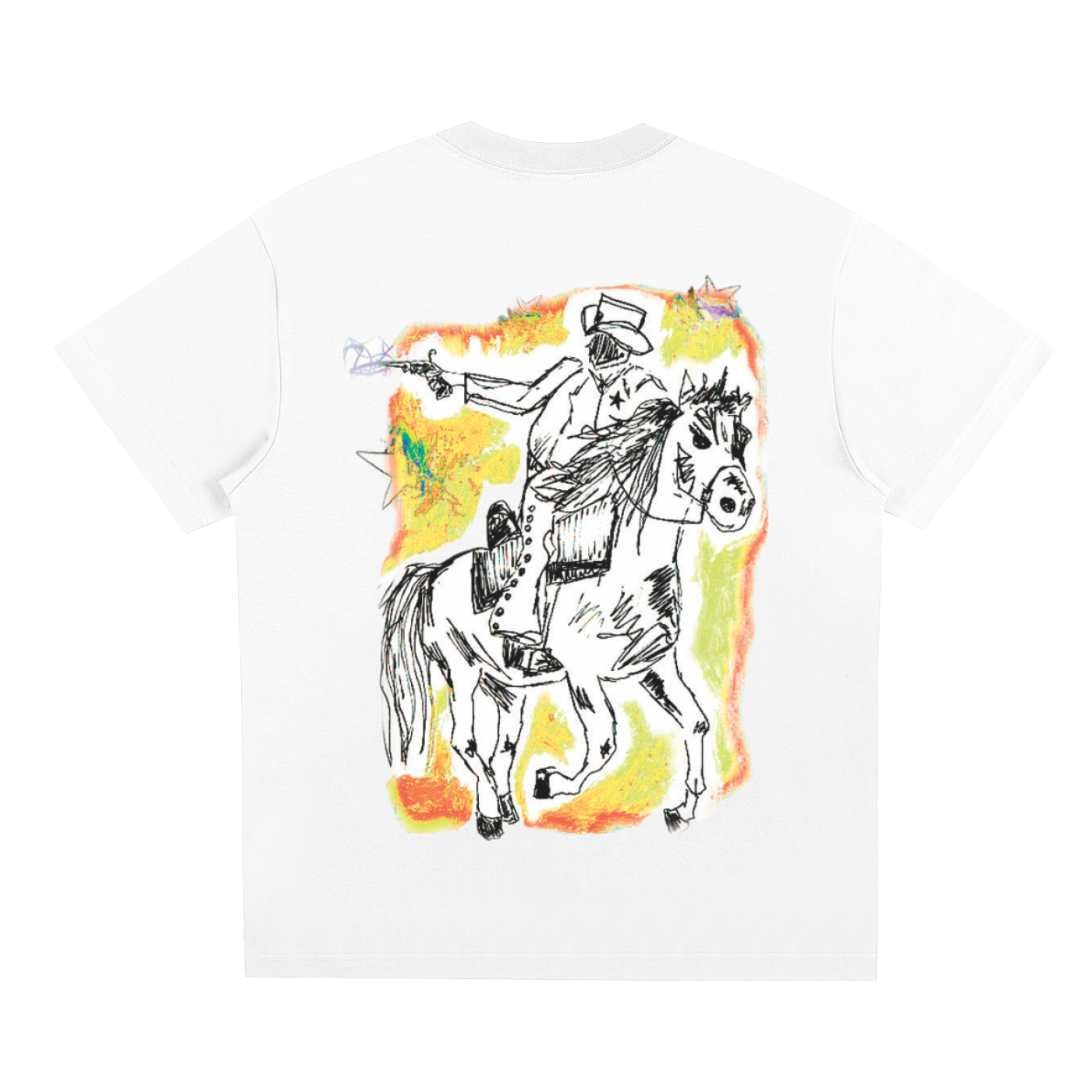 cool cowboy shirt... orange