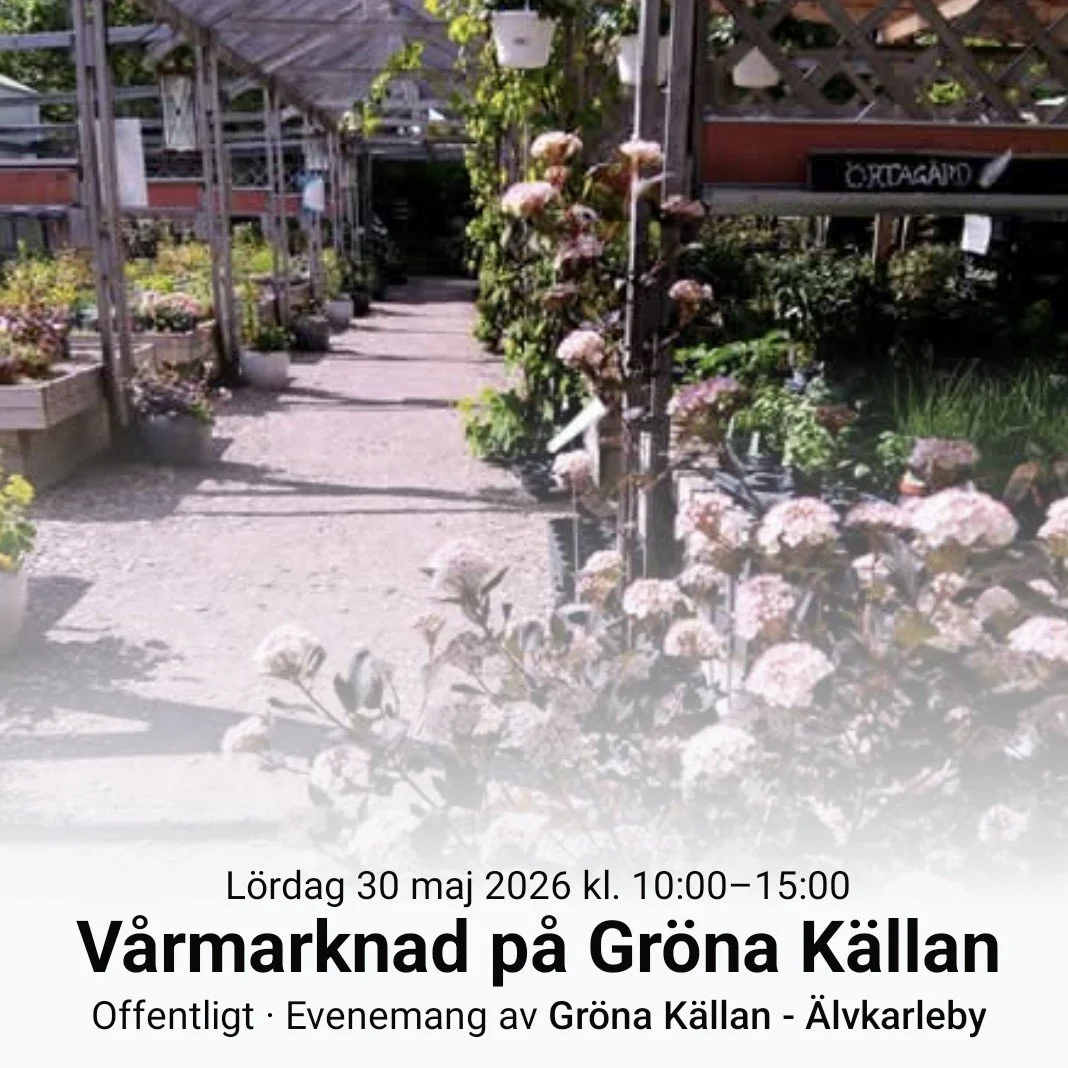 Vårmarknad på Gröna Källan