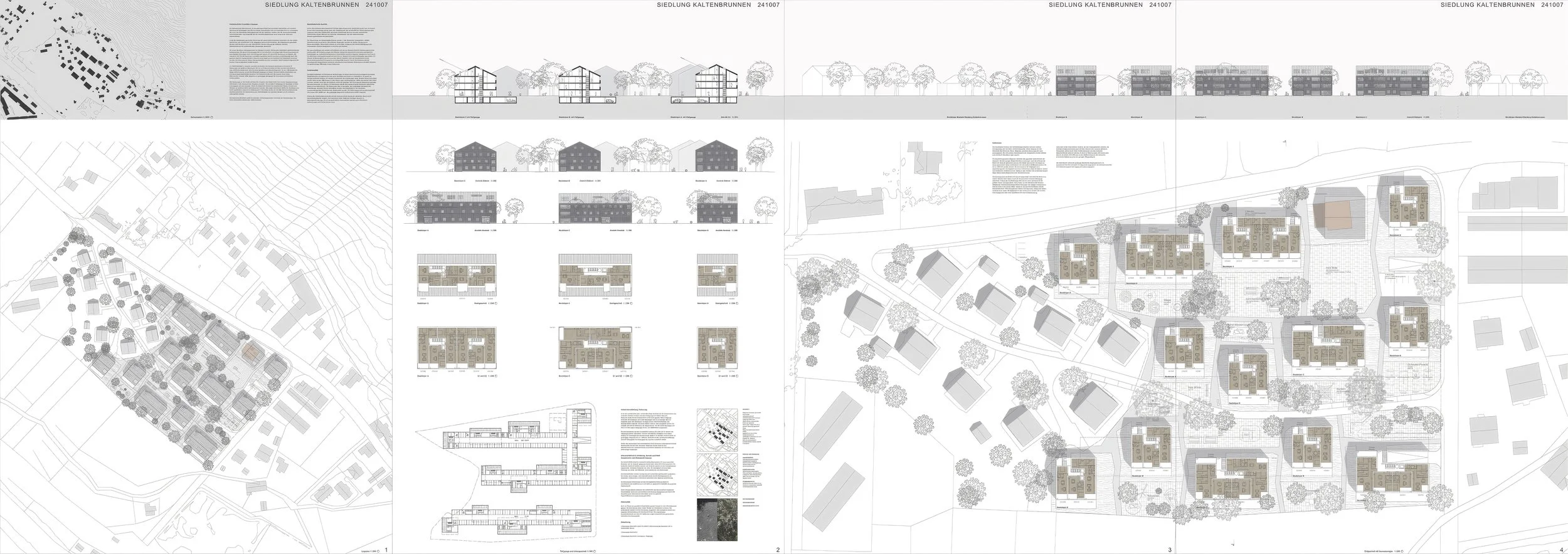 Illwerke Siedlung Schruns | Plan Gesamtkonzept


