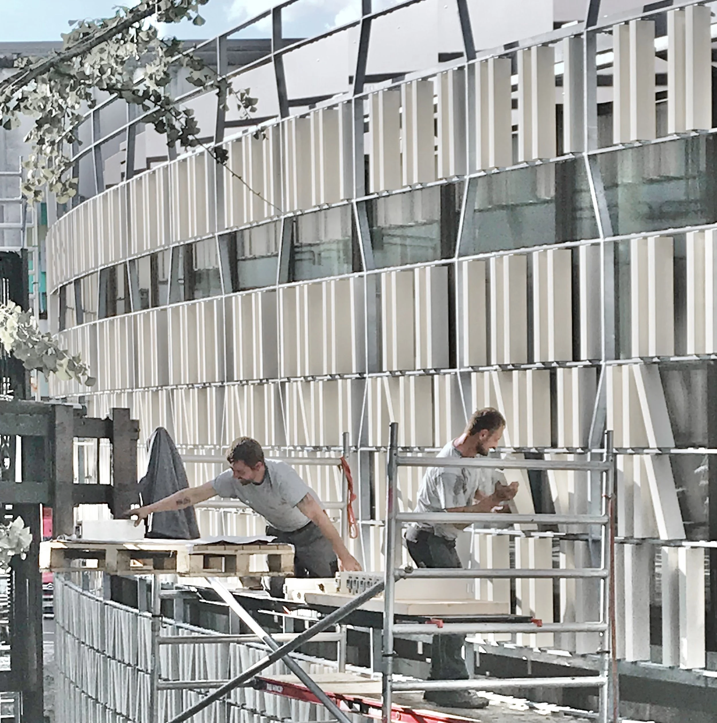 Stadtbibliothek Dornbirn | Baustelle September 2019