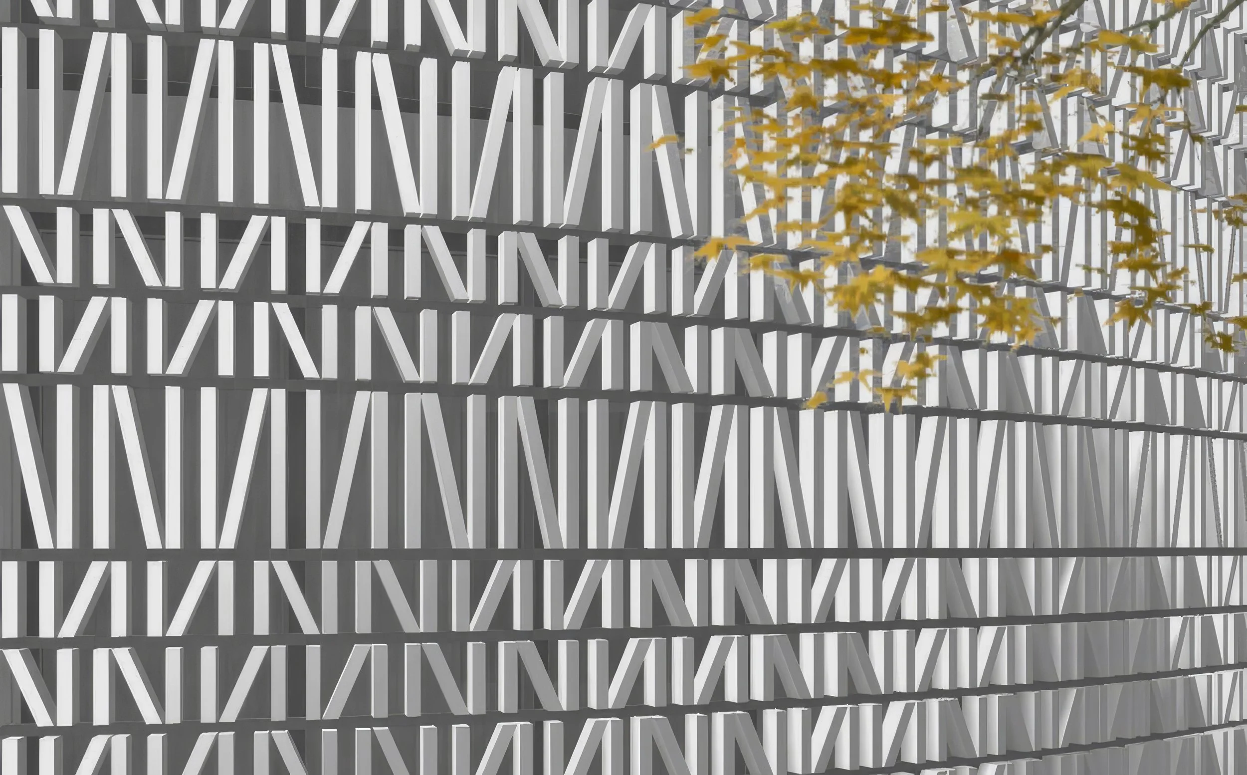 Stadtbibliothek Dornbirn | Entwurf | Modell und Geometrie der Keramikfassade