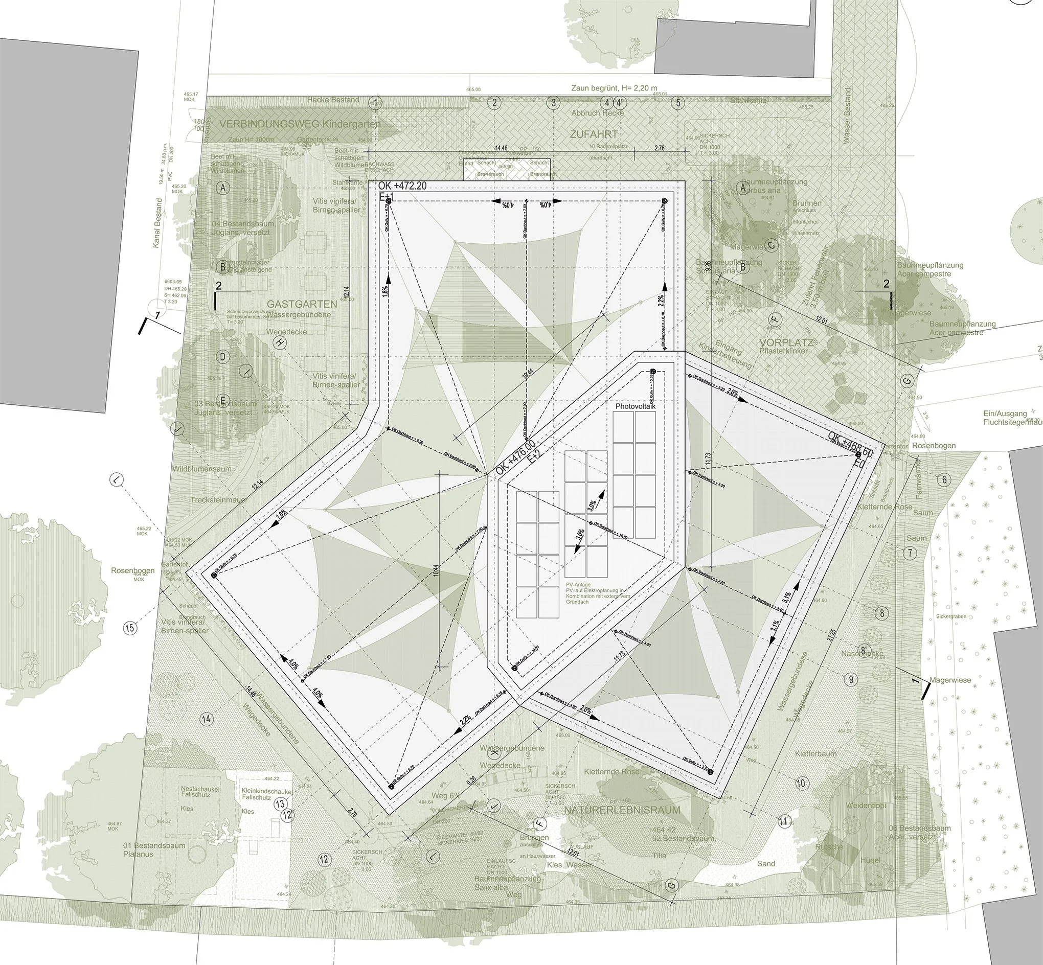 Kinderhaus Rankweil Markt | Grosses Angebot an differenzierten Aussenspielbereichen