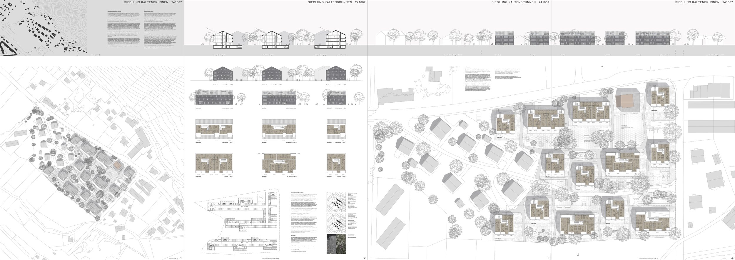 Illwerke Siedlung Schruns | Plan Gesamtkonzept


