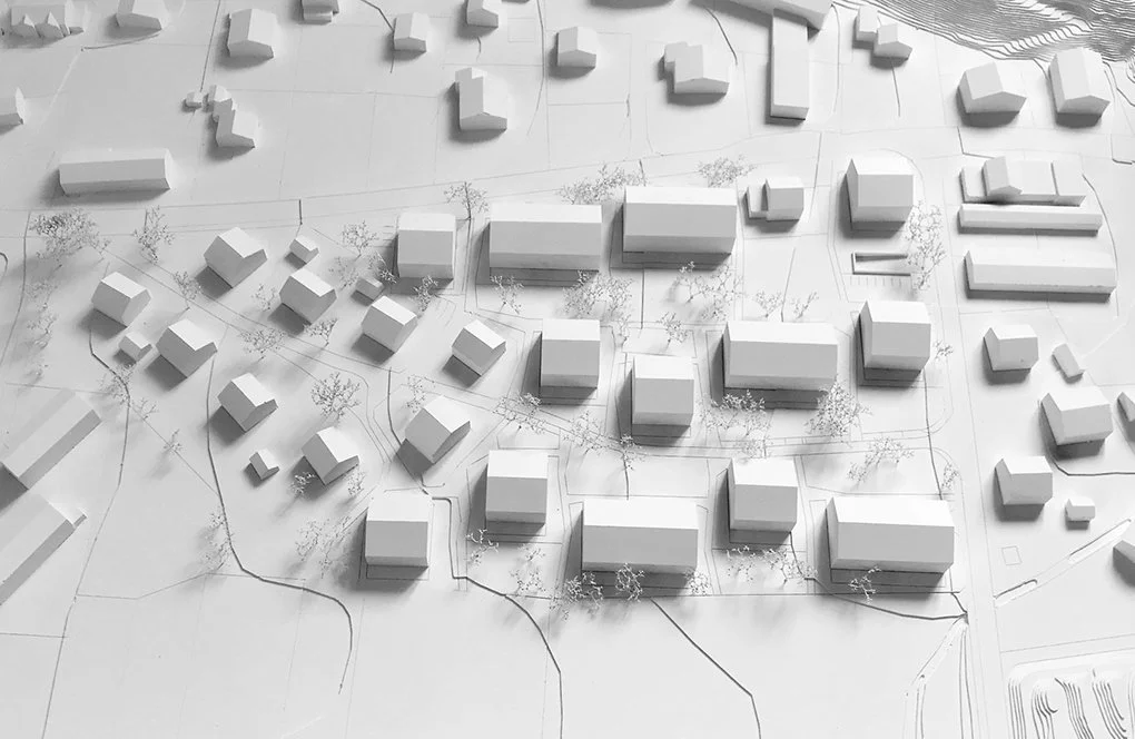 Illwerke Siedlung Schruns | Modell Gesamtkonzept


