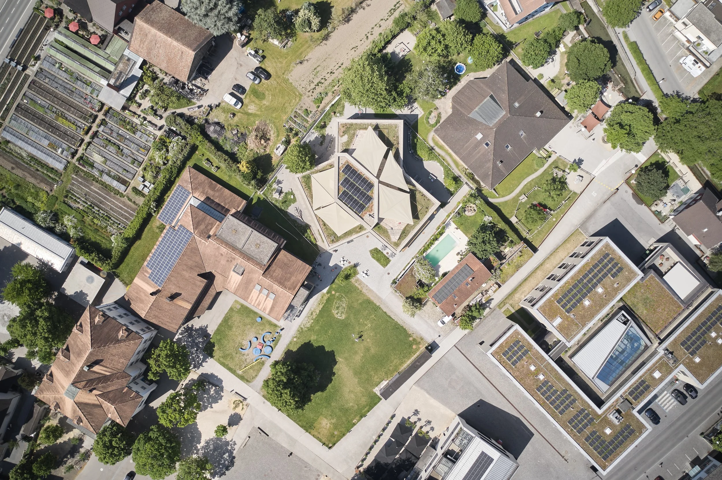Kinderhaus Rankweil Markt | Zentrale Lage am Markplatz in Rankweil | Foto Marc Lins
