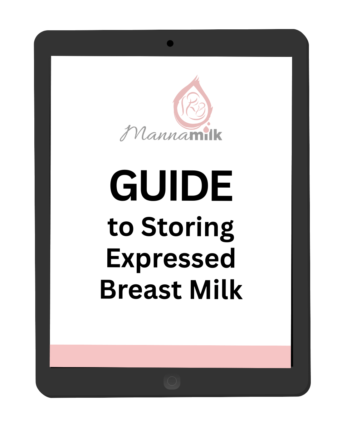A quick-reference guide for safely storing breast milk in the fridge and freezer.