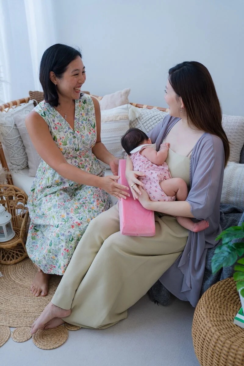 A preview of the free breastfeeding plan download from Manna Milk Lactation for expectant parents.