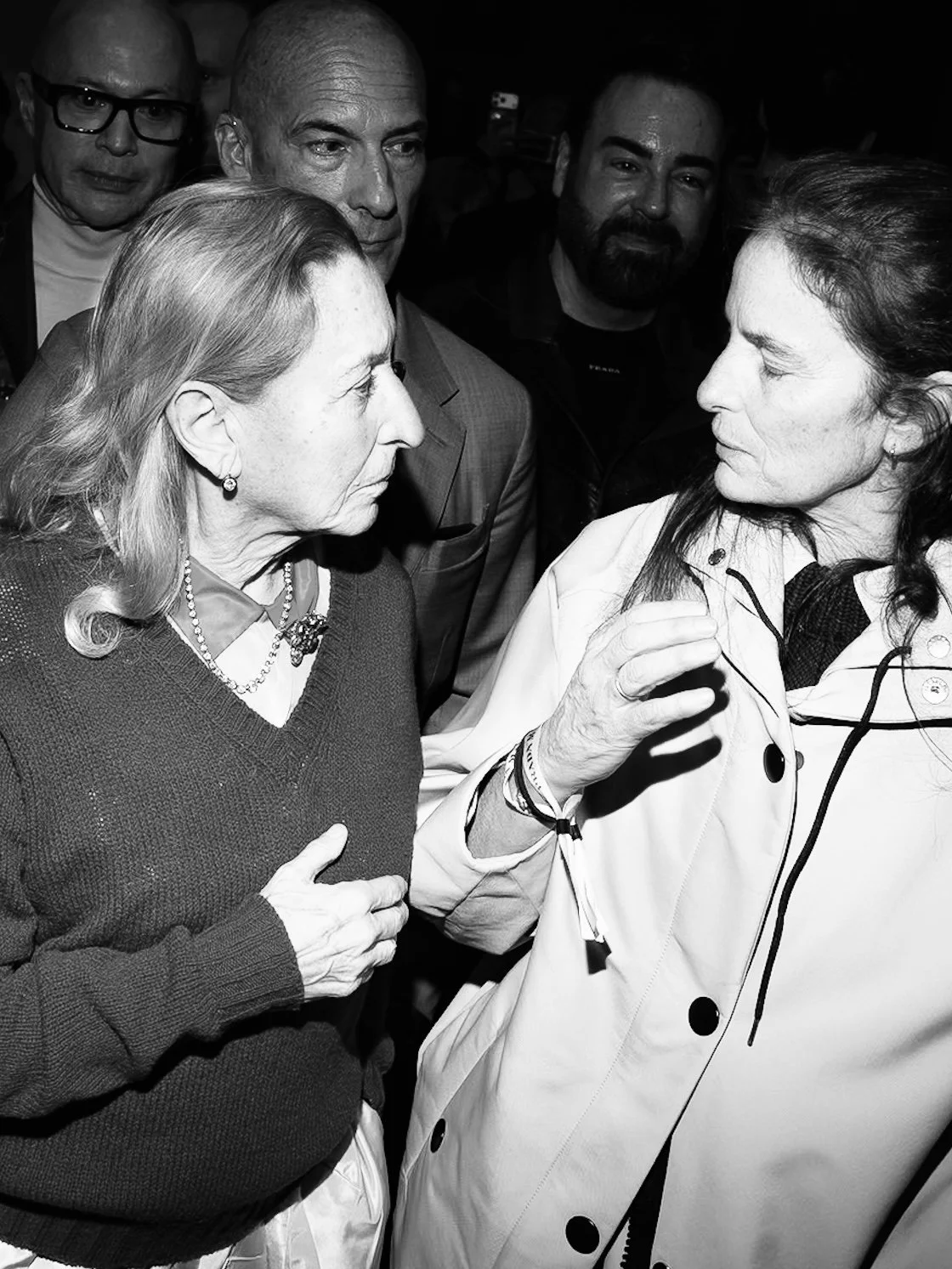 Prada FW26 backstage