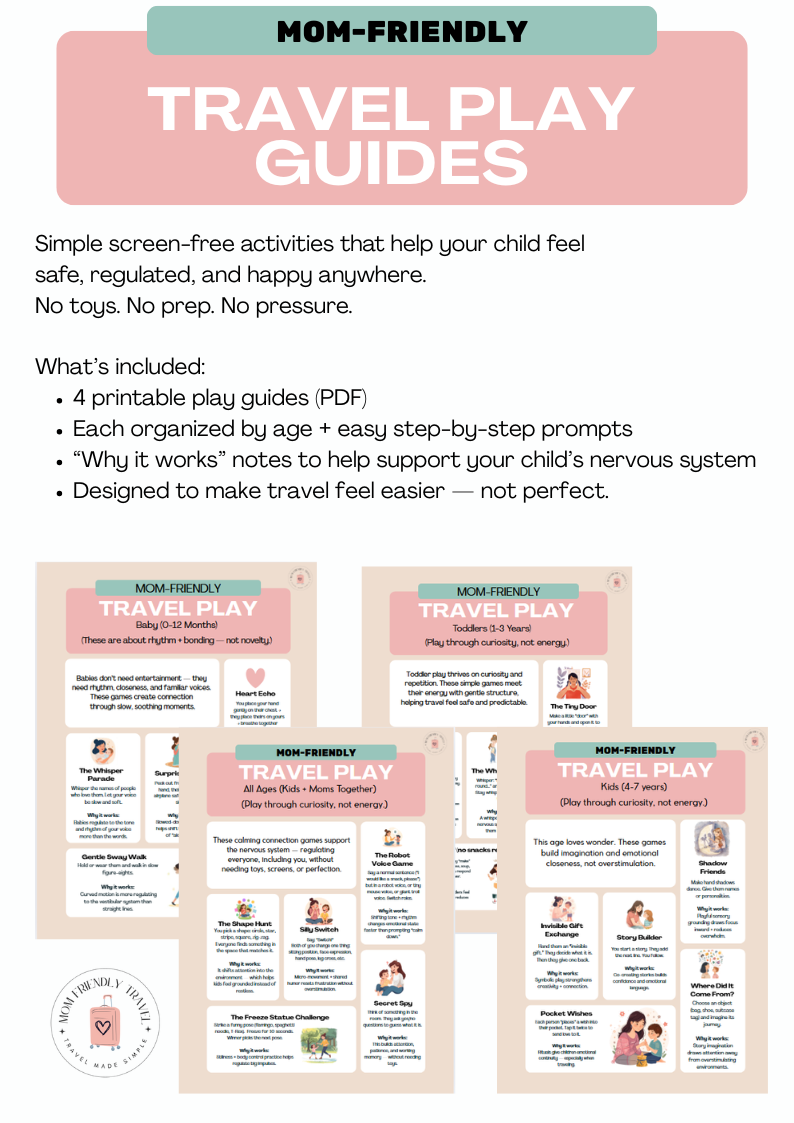 The Mom-Friendly Travel Play Guide (Age-Based Bundle)