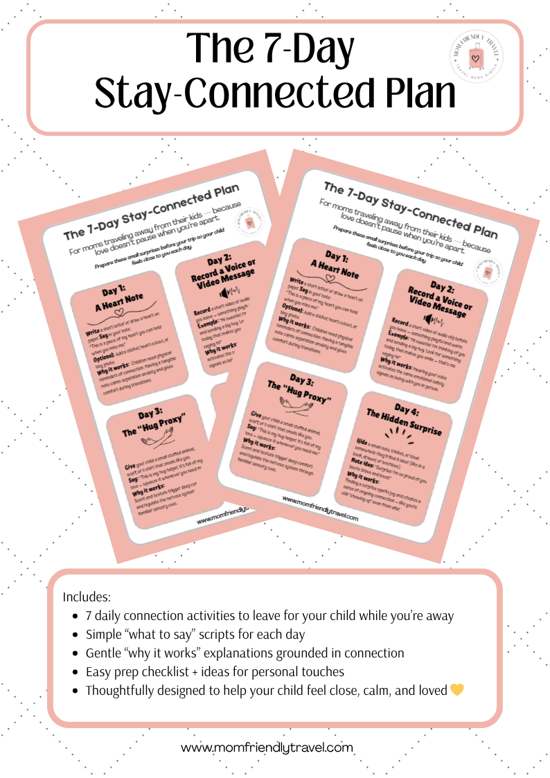 The 7-Day Stay-Connected Plan: Because love doesn’t pause when you’re apart.