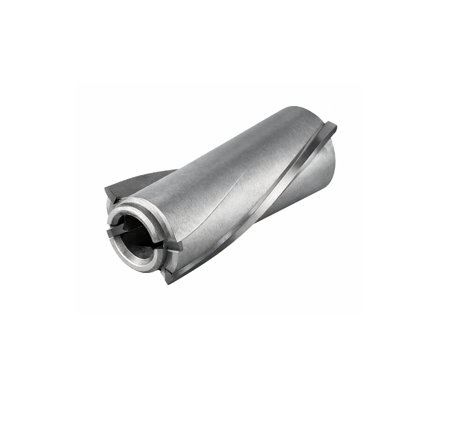 A metal milling cutter tool used for machining metal parts.