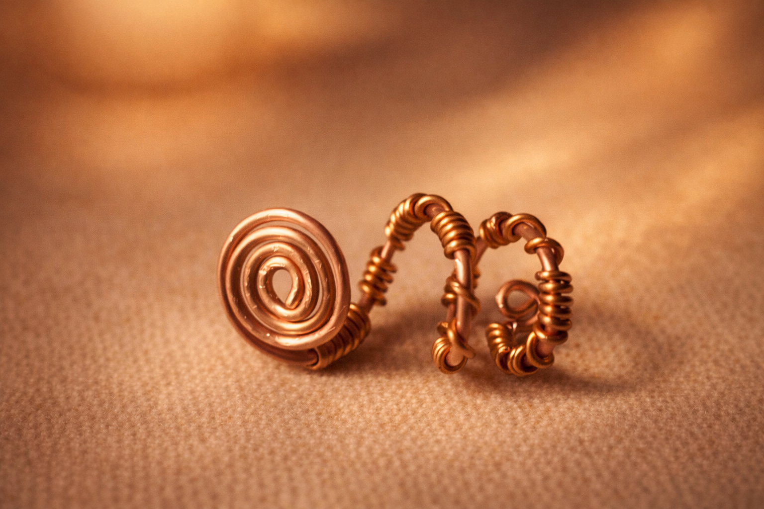 Copper Flow Ring