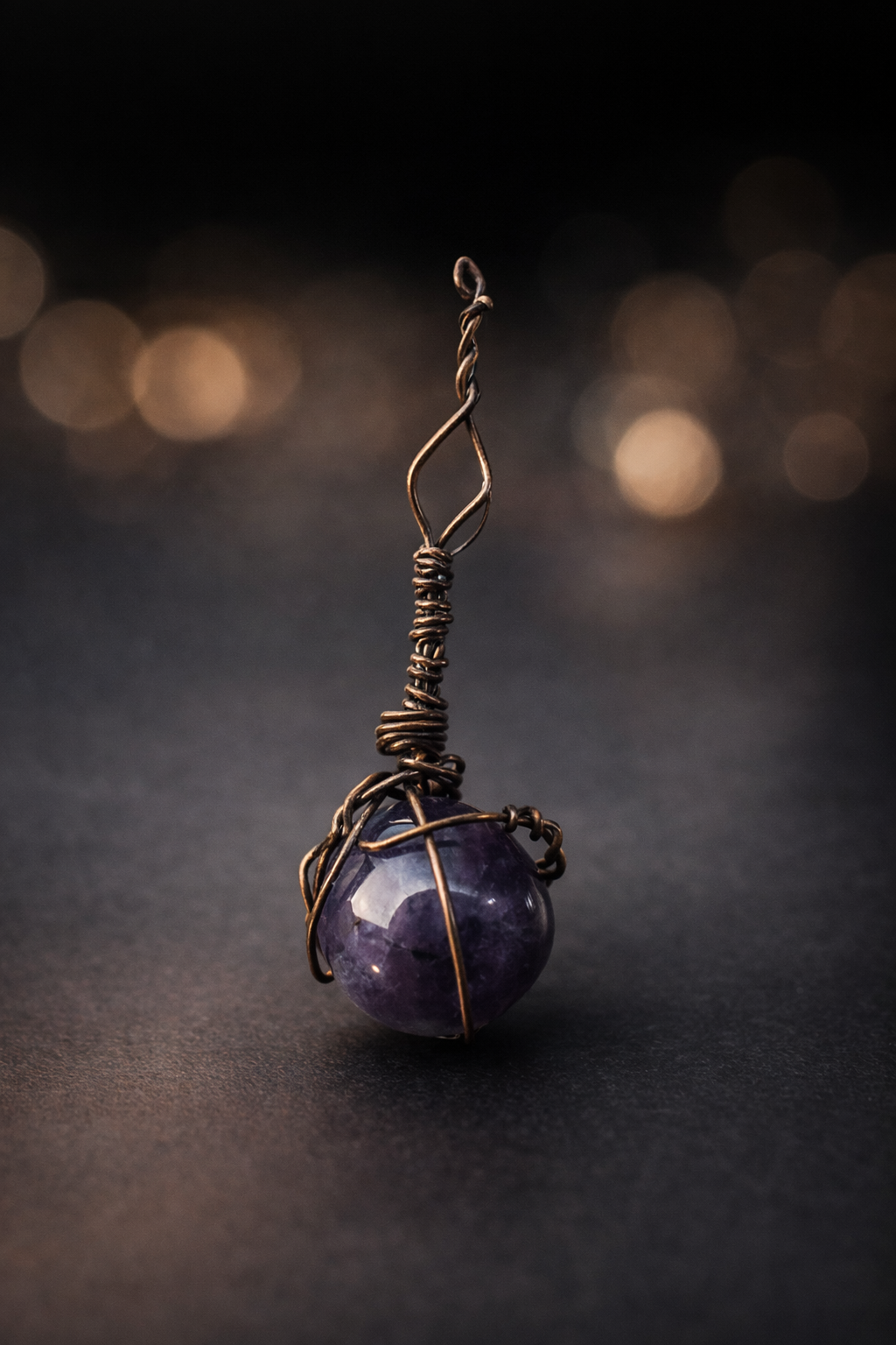 Amethyst Talisman Pendant
