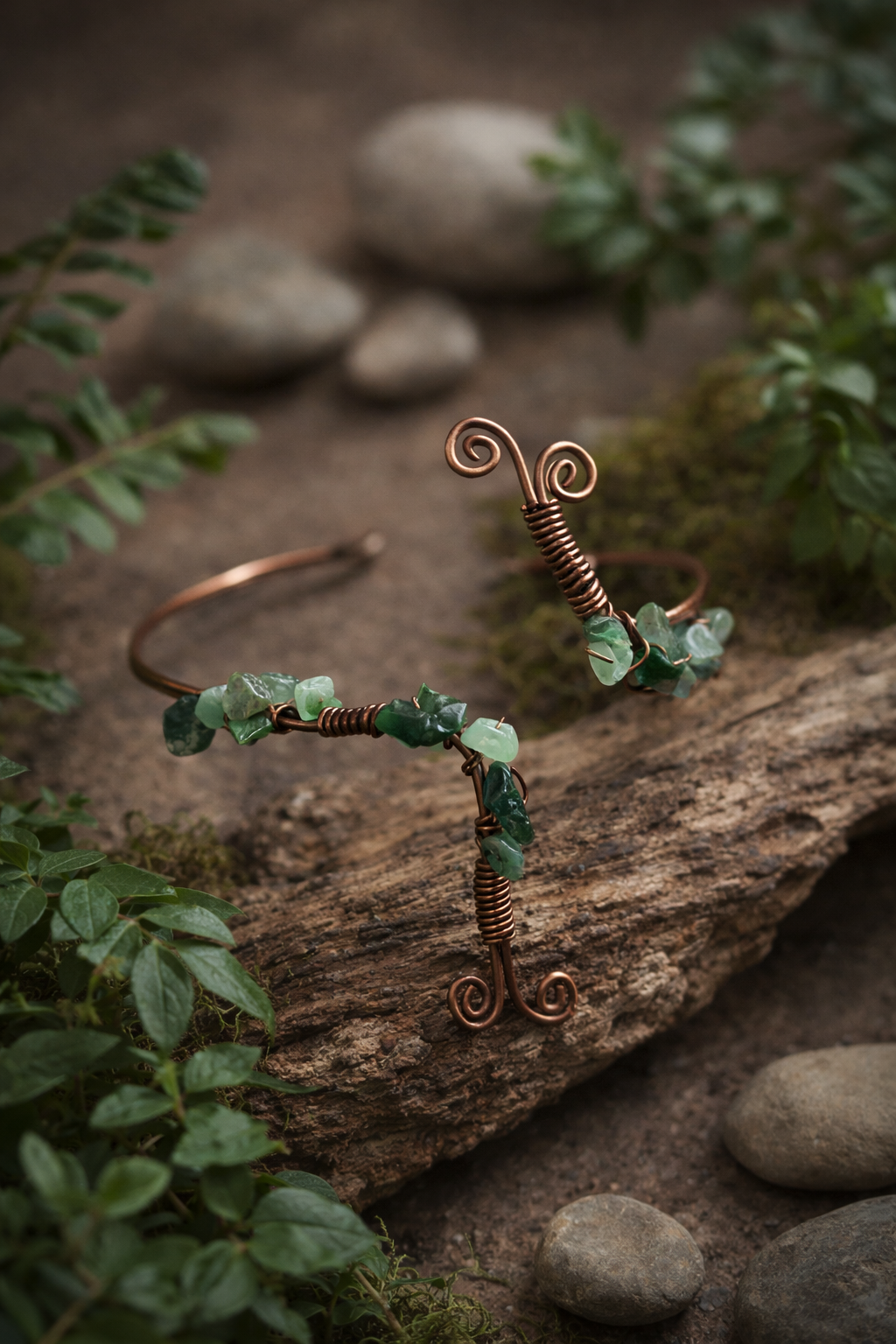 Earthbound Spiral Arm Cuff
