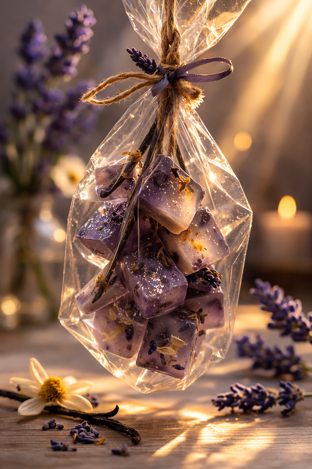 Lavendar & Vanilla Waterfall Soap
