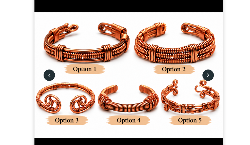 Handmade Pure Copper Bracelets