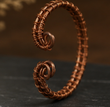 Rooted Strength Copper Cuff