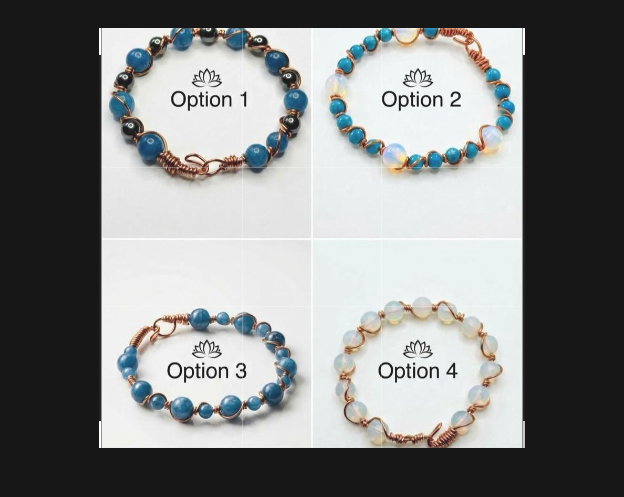 Ocean Glow Copper Bracelet Collection
