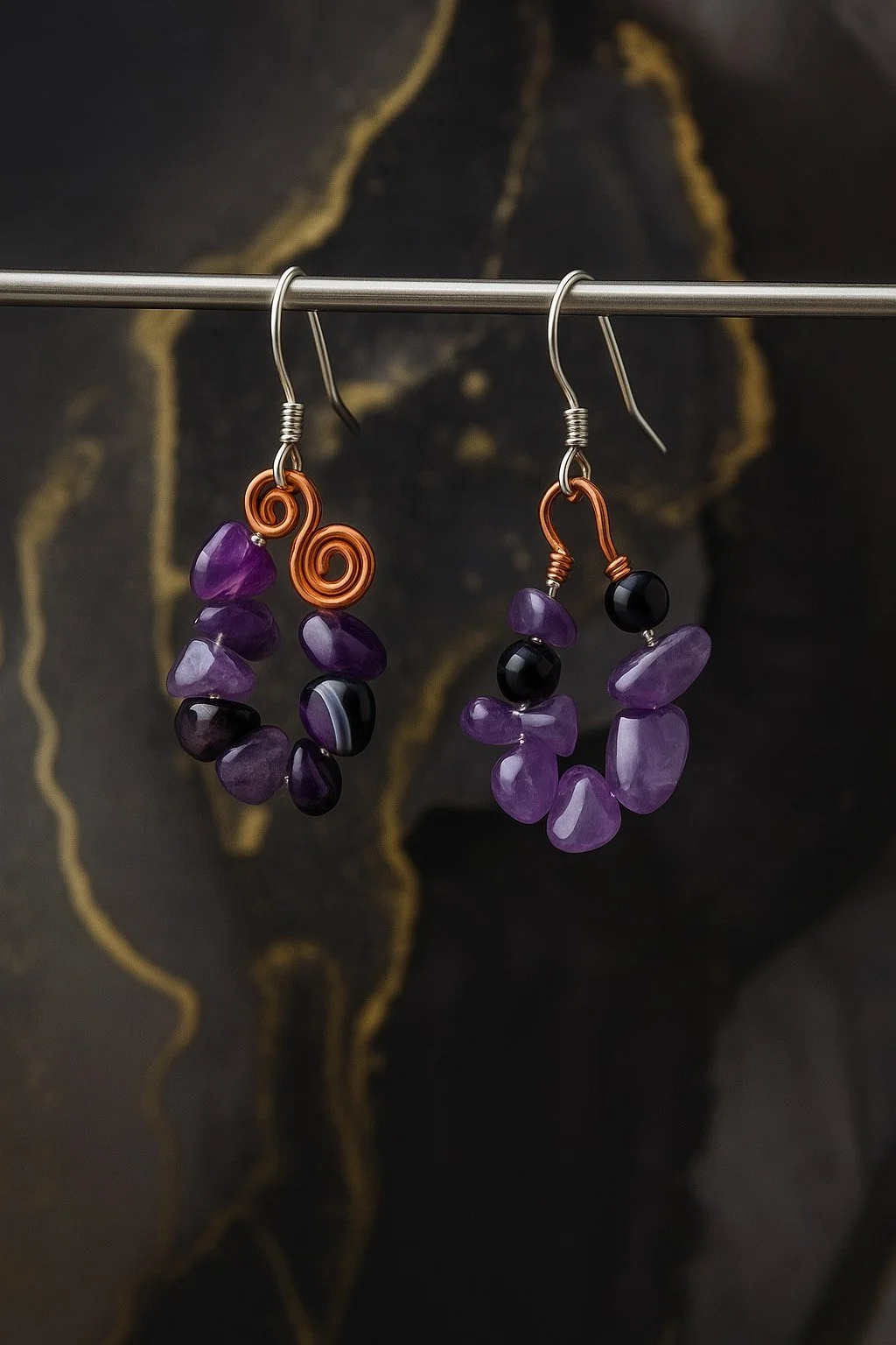 Amethyst Energy Spirals