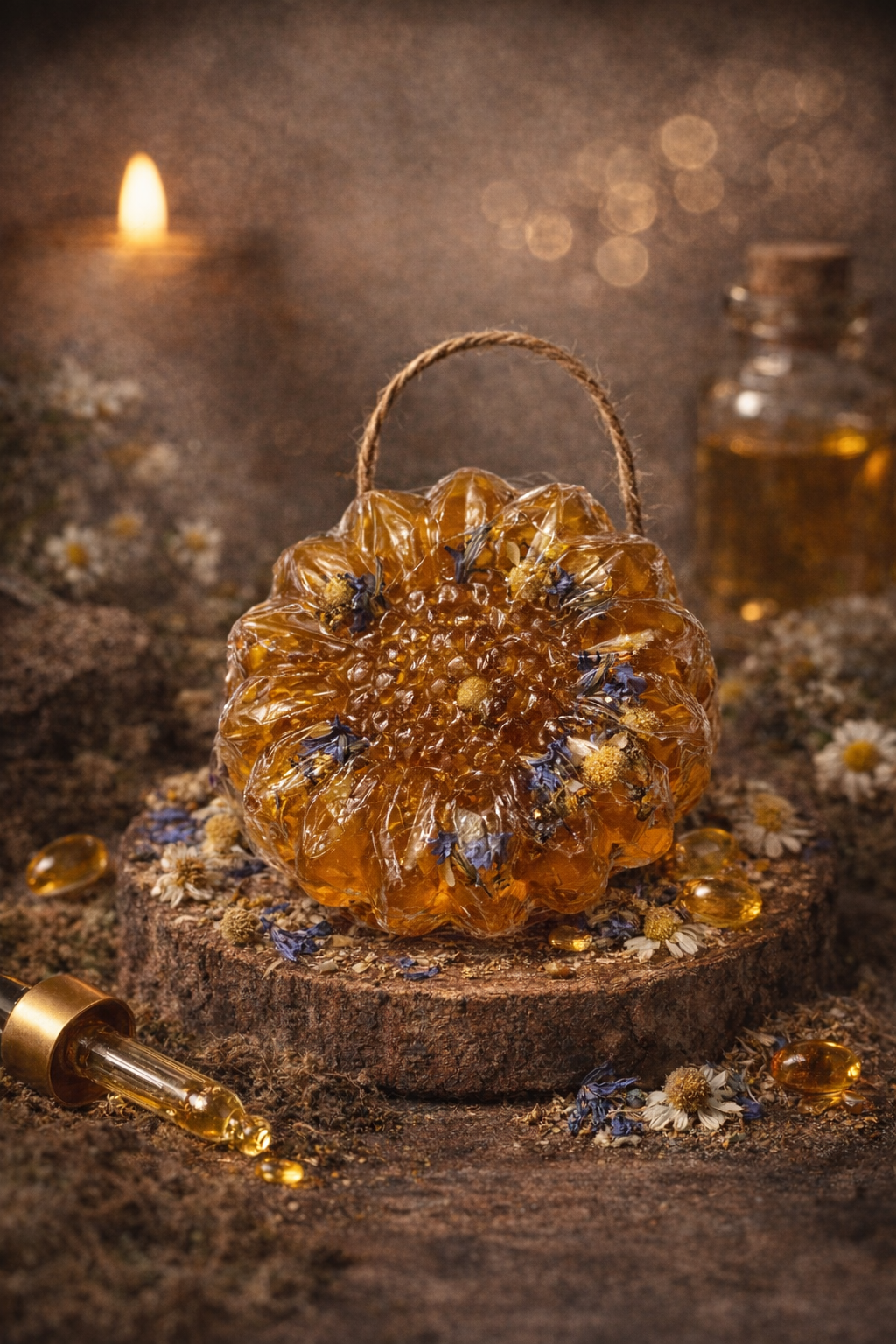 Chamomile & Blue Cornflower Botanical Soap