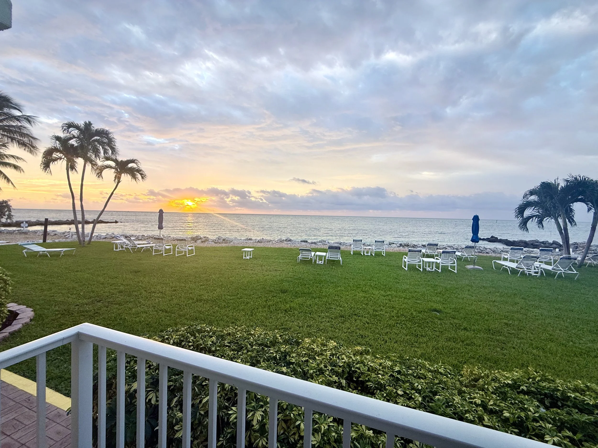 listen to the waves from your patio