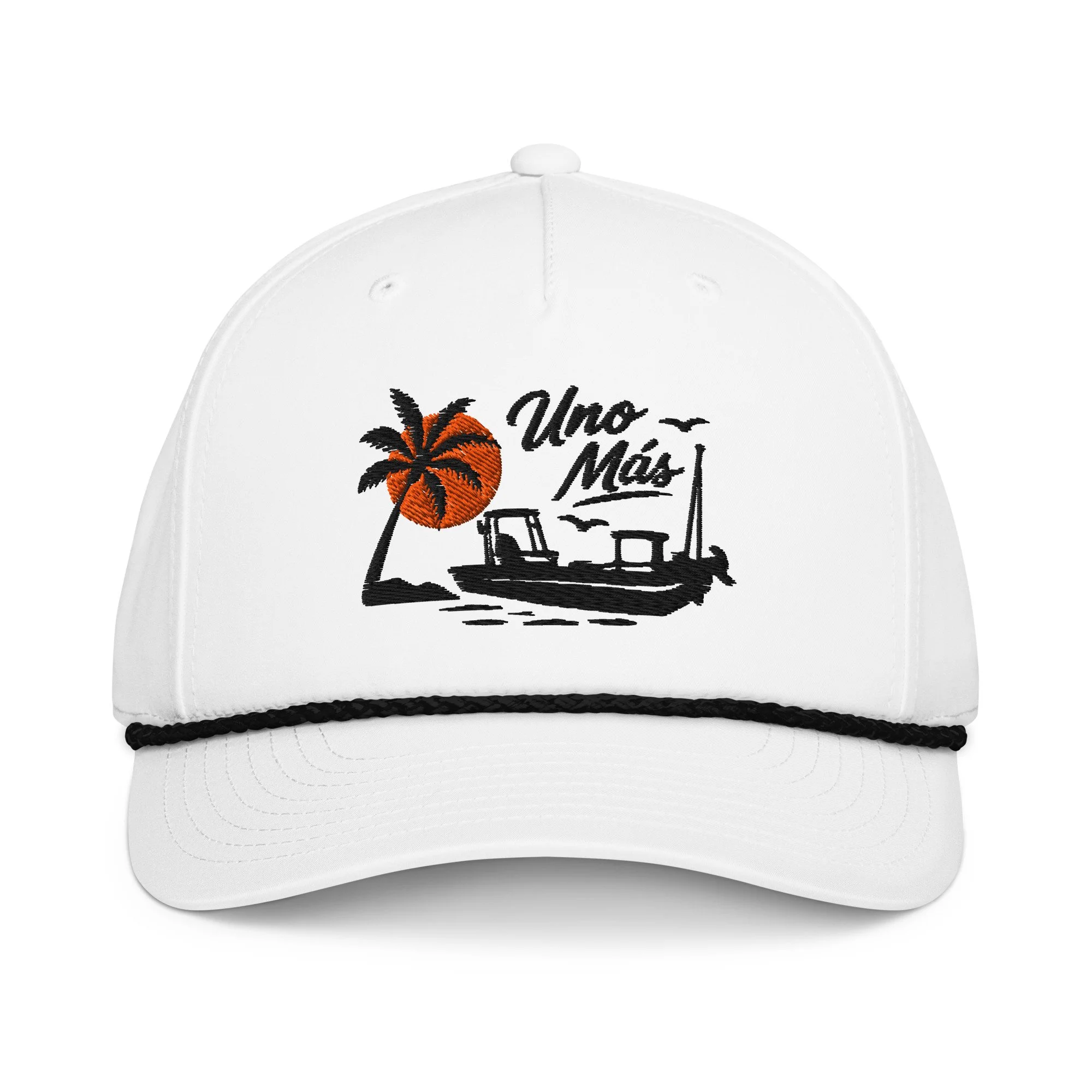 UNO MÁS' EMBROIDERED CLASSIC ROPE CAP