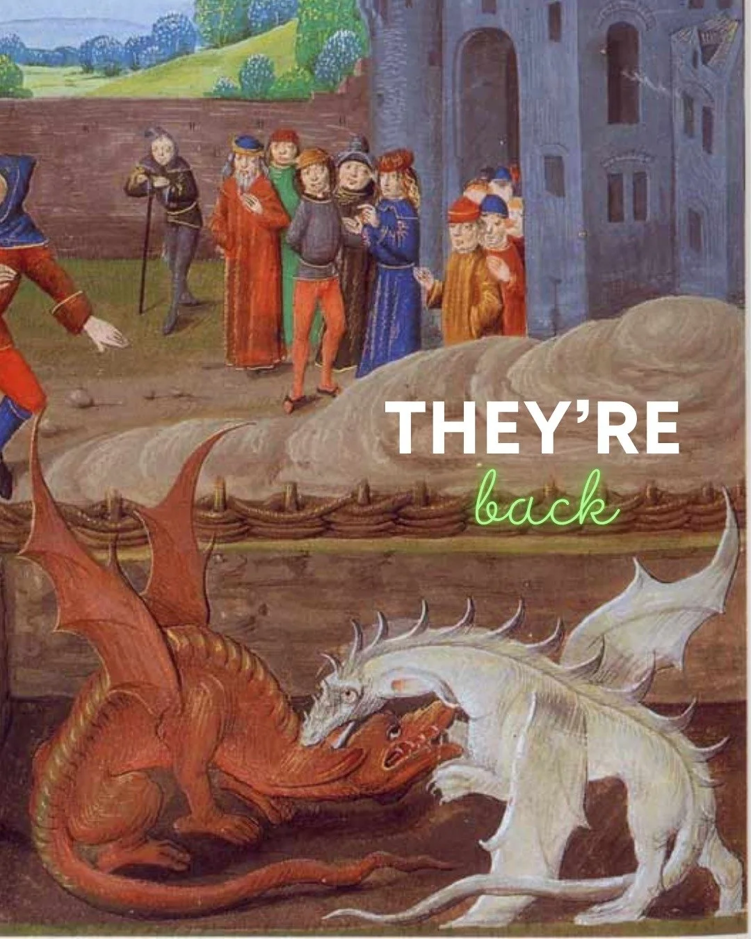They're back. Walk the Path of the Dragon. #dragons #dinosaur #fossil #myth #travel #archaeology #spiritualawakening