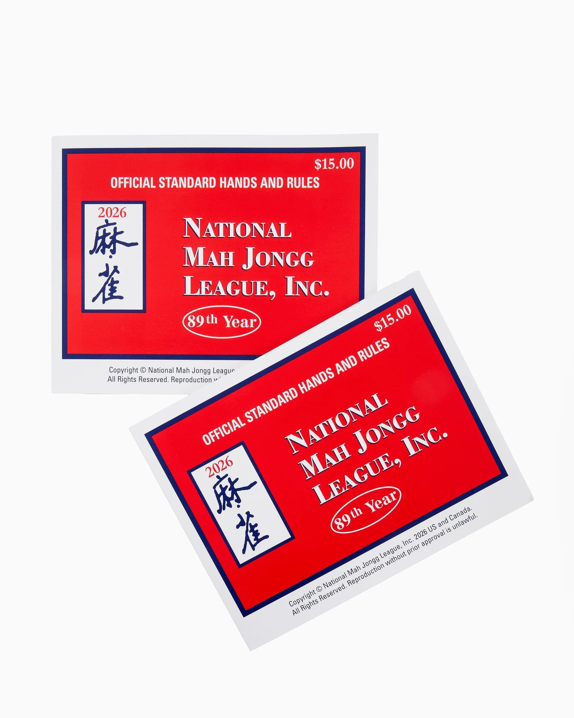 NMJL cards