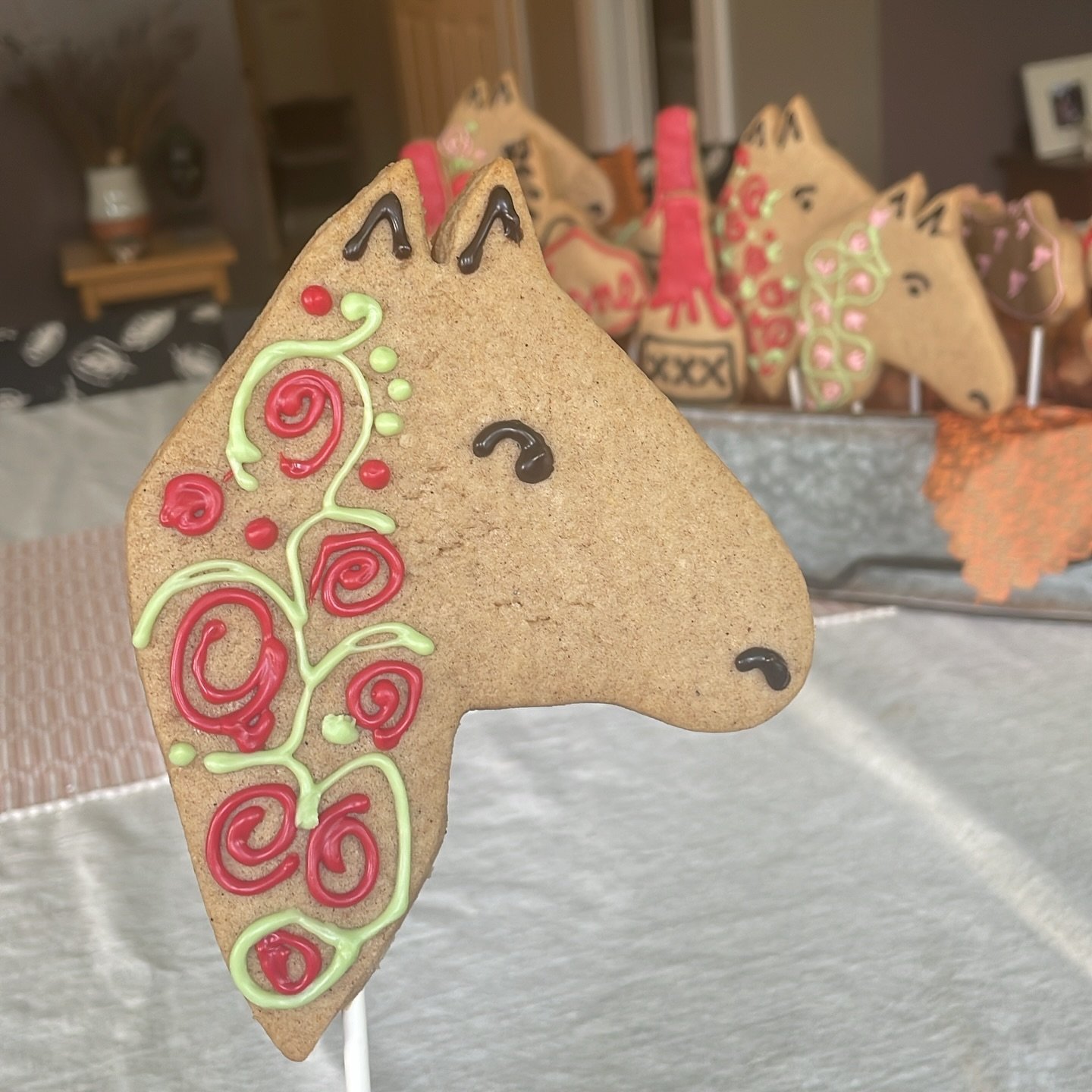 Derby-themed cookies by Amanda
