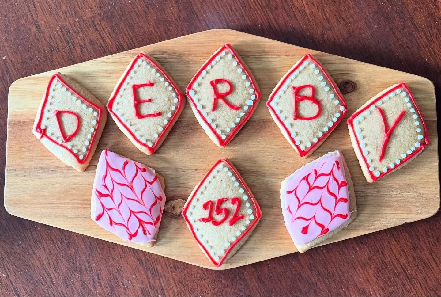 Kentucky Derby cookies by Amanda