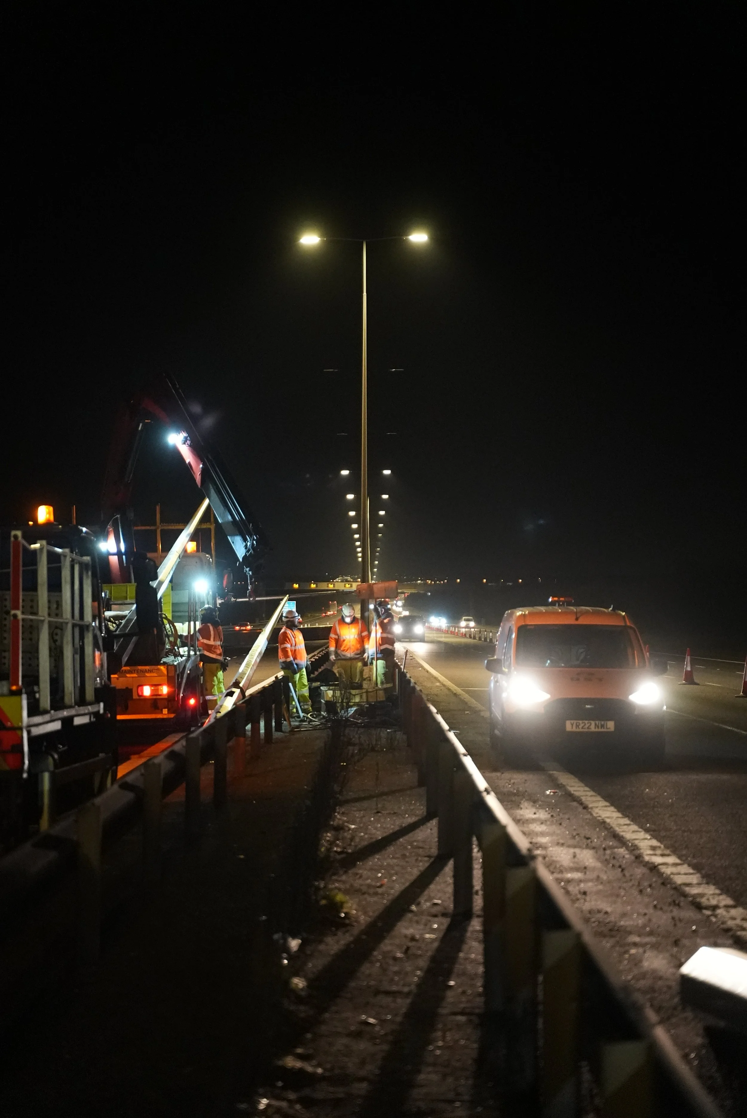 Central Reservation Works