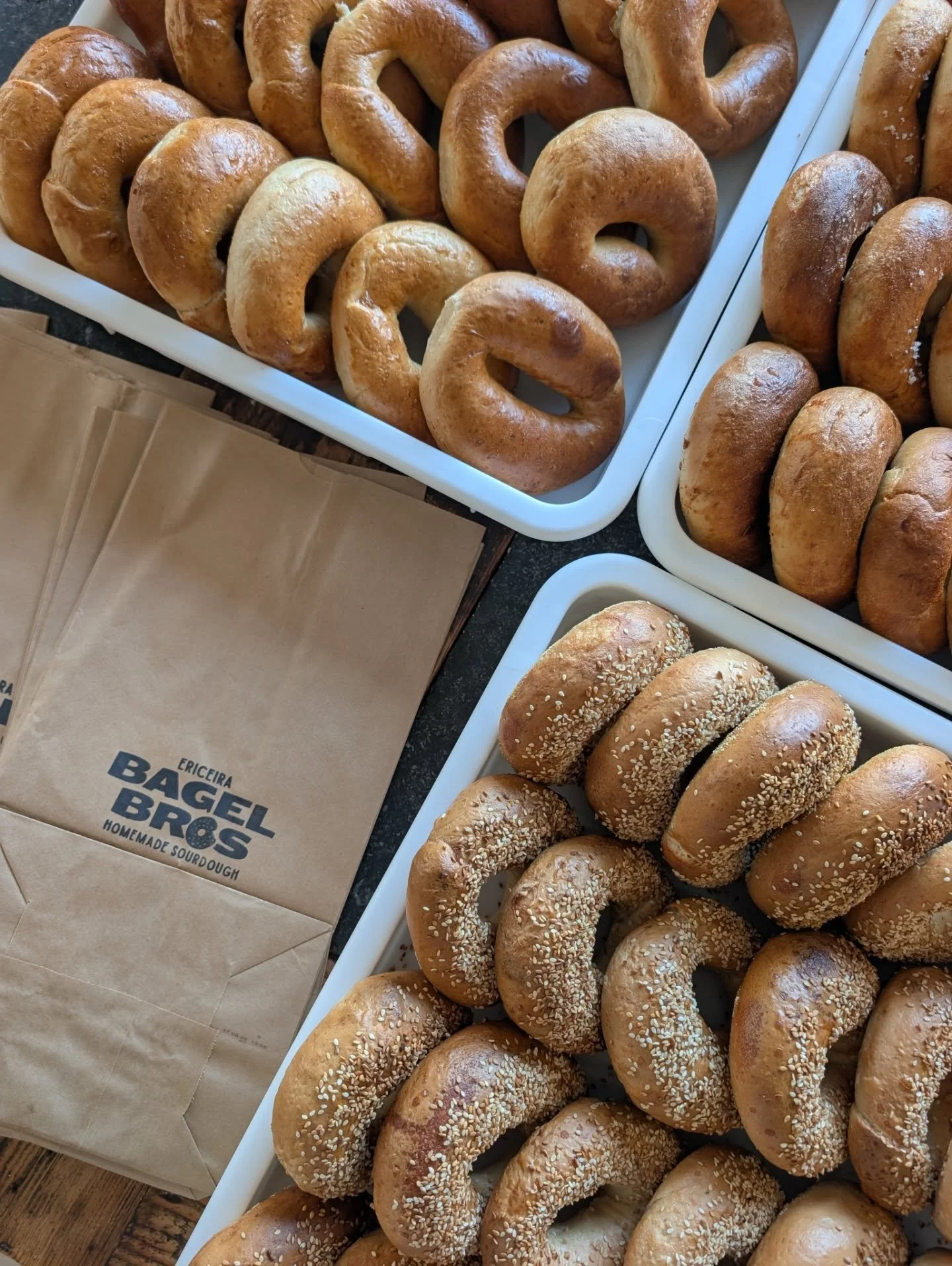 IT'S THAT TIME OF THE WEEK!! 🥯🥯

ORERS AVAILABLE FOR PICKUP AND DELIVERY FROM 8:30-10AM

COME HUNGRY!

#bagels