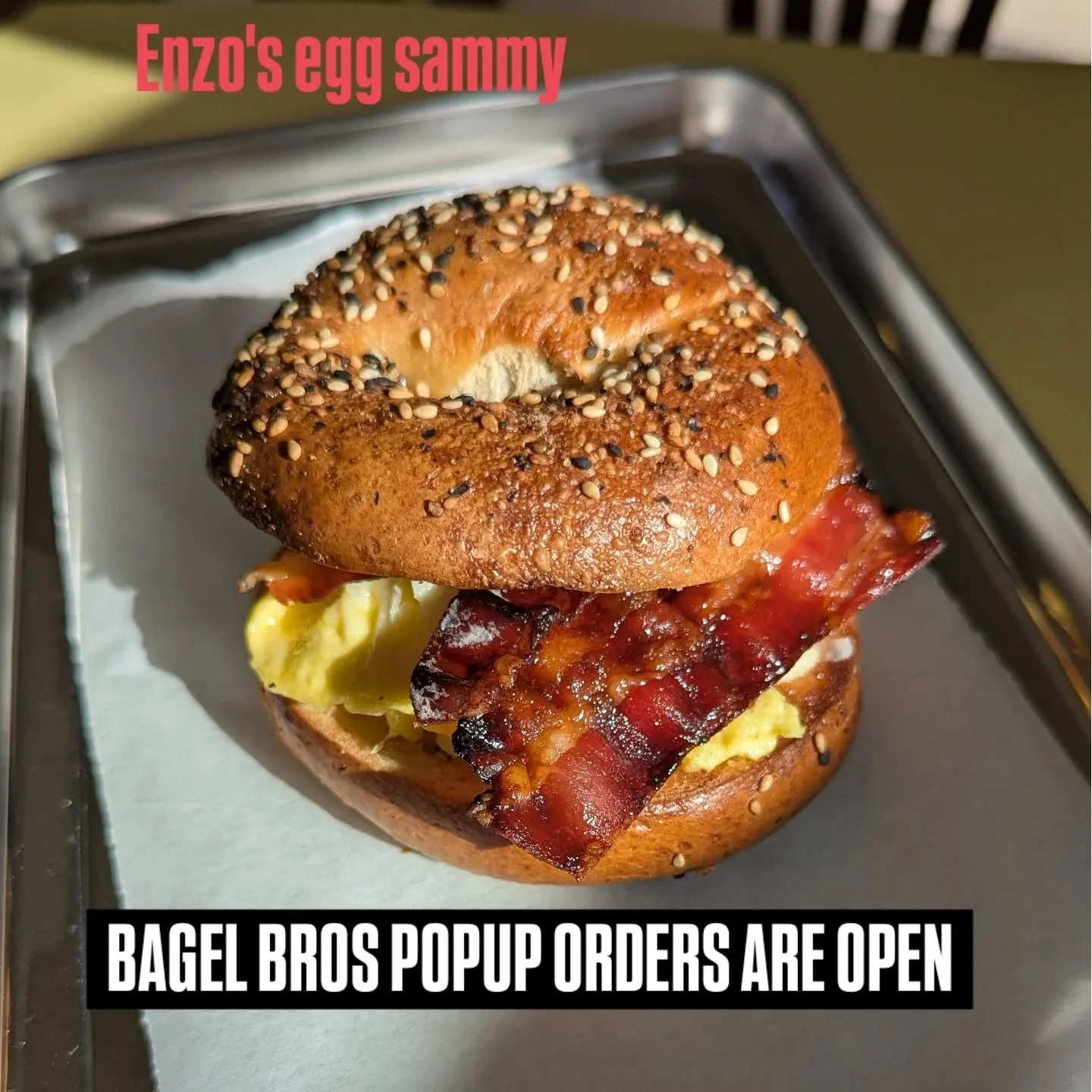 ORDER HERE -> https://www.bagelbros.co/pop-up

Popup will be at @mother.ericeira this Saturday 13th from 10am until sold out. Warm crunchy delicious bagels on a fresh Ericeira morning...sounds YUM! 😋