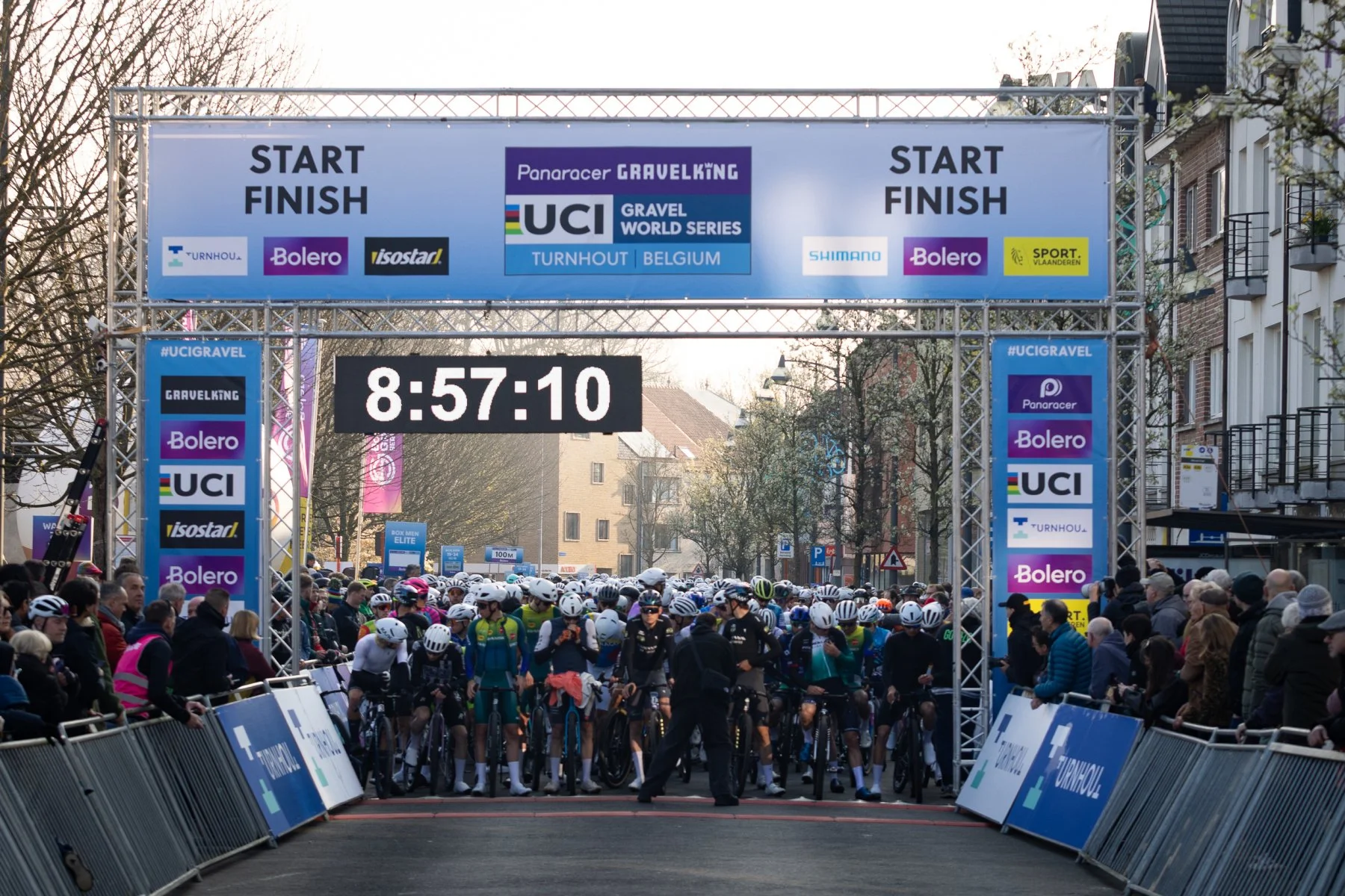 Opener van de UCI Gravel World Series in Turnhout