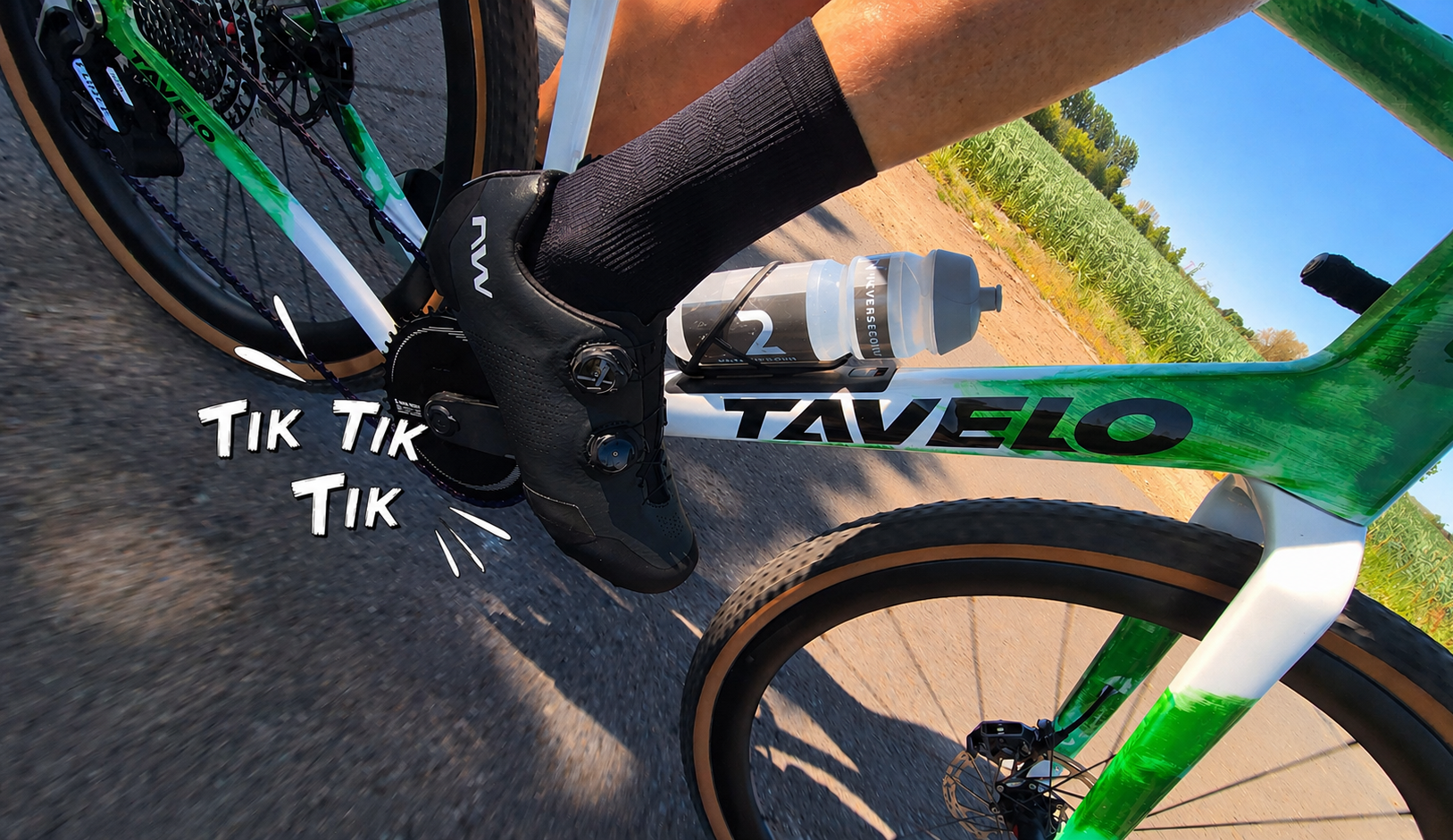 TIP VAN DE MAAND: Een tik tijdens het fietsen? Vergeet je pedalen niet